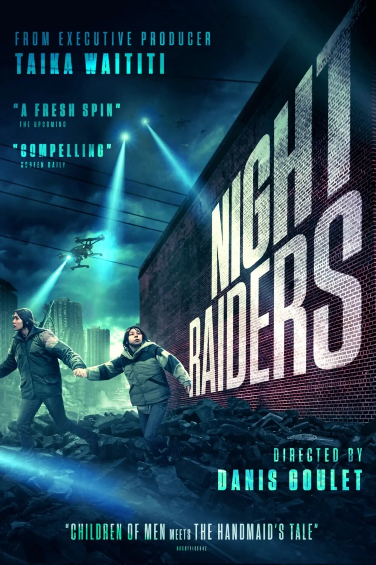 Plakat filmowy "Nocni łowcy"