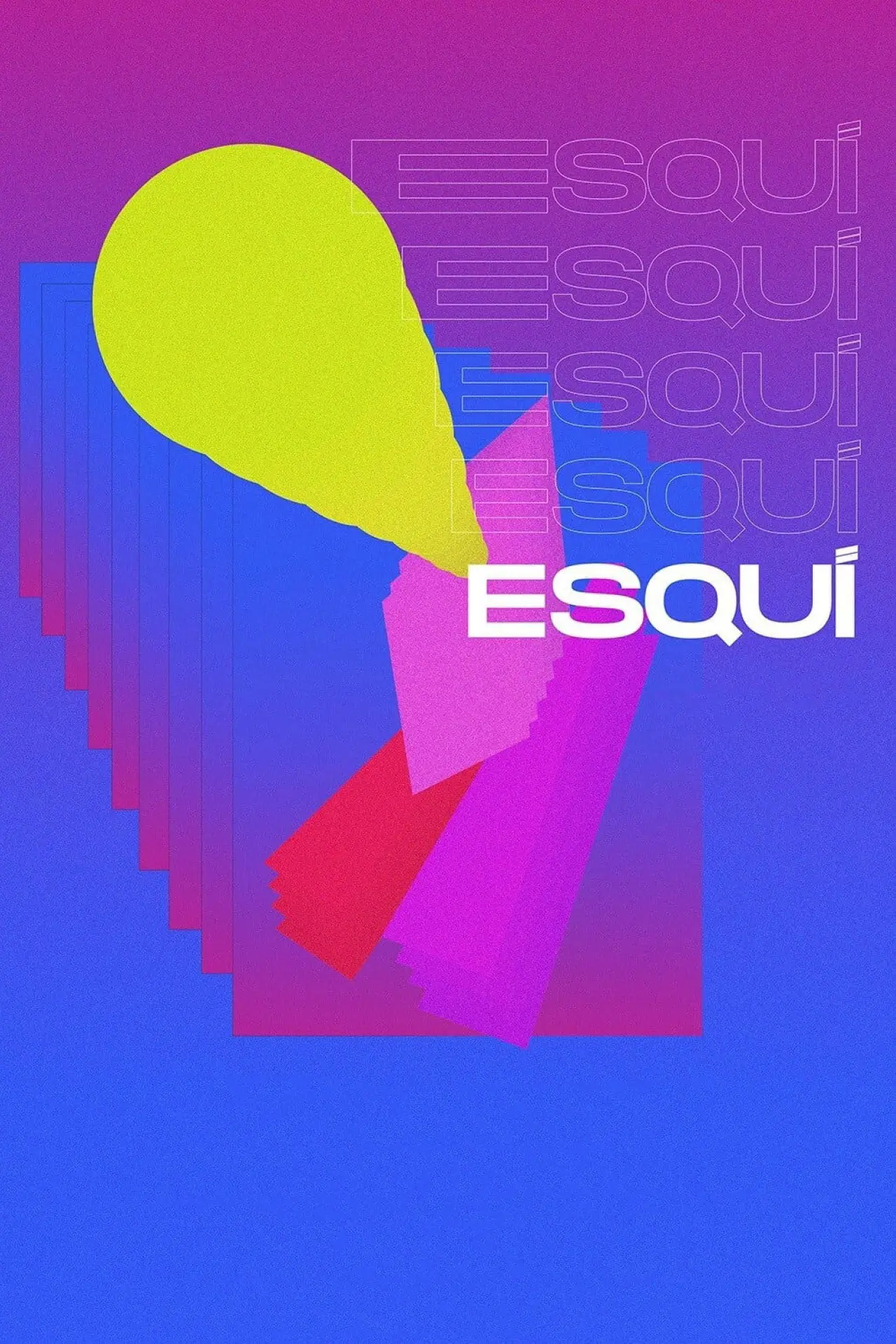 Plakat filmowy "Esquí"