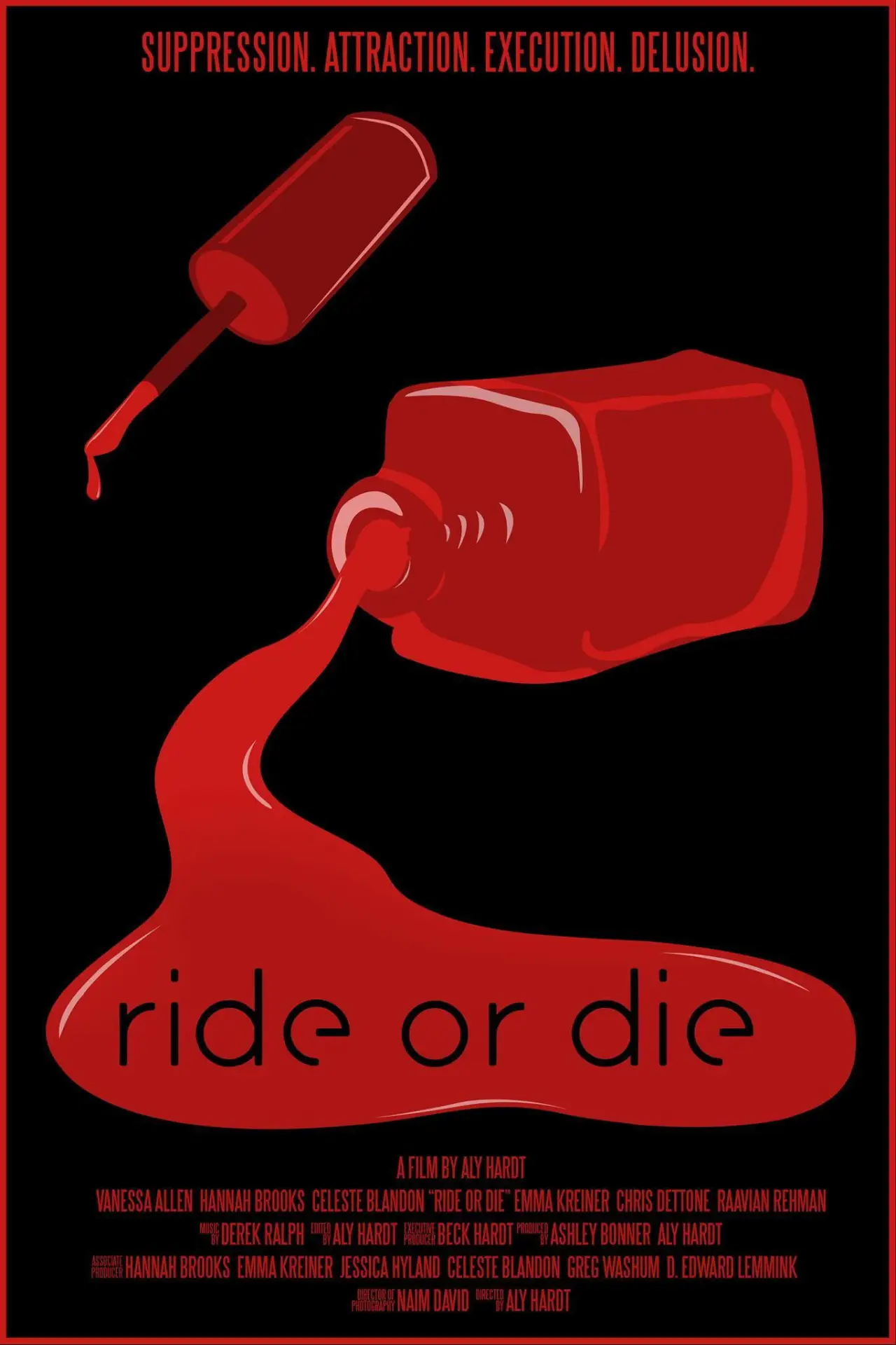 Plakat filmowy "Ride or Die"