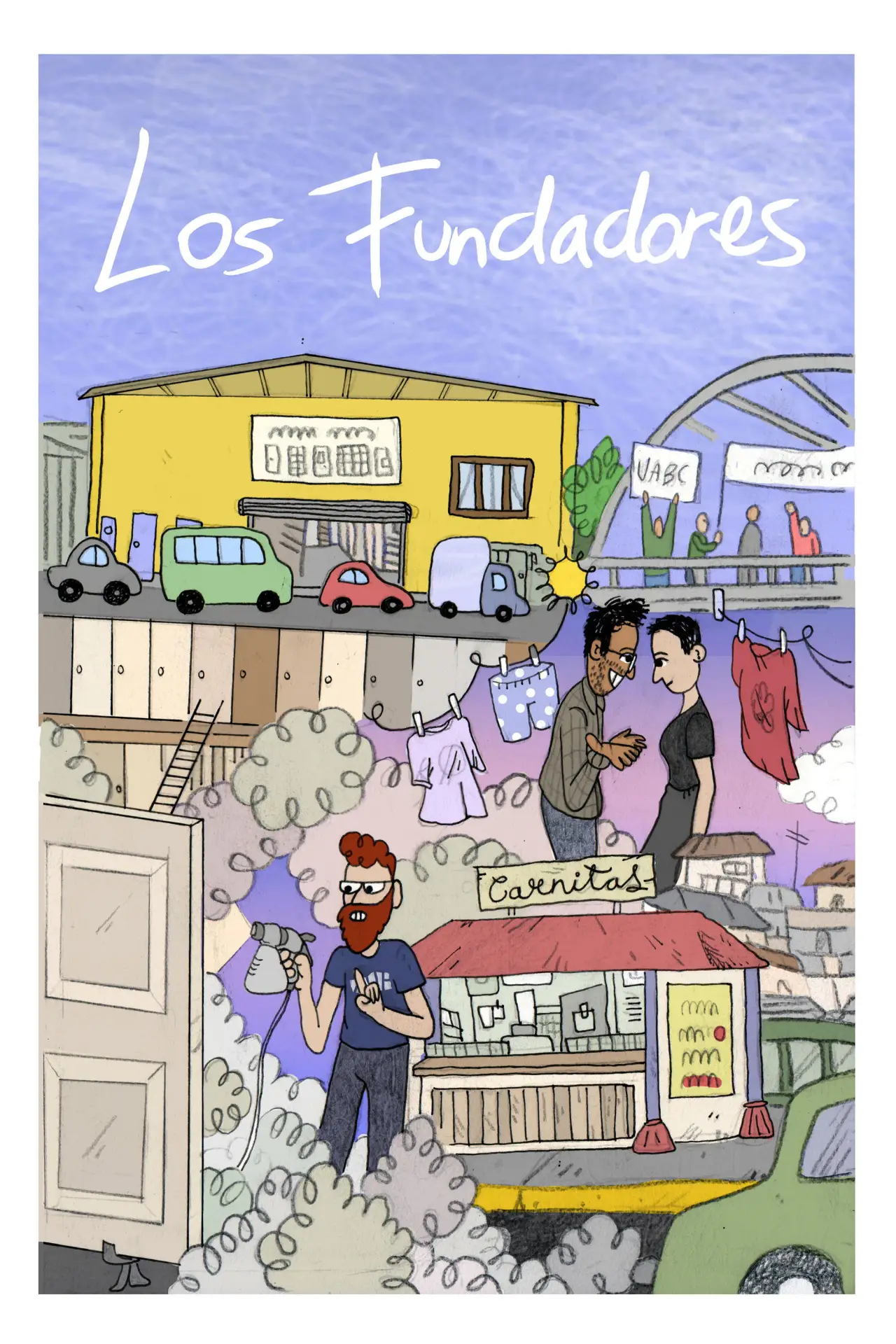 Plakat filmowy "Los Fundadores"