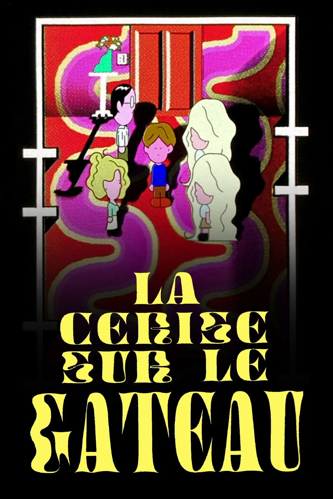 Plakat filmowy "La Cerise sur le gâteau"