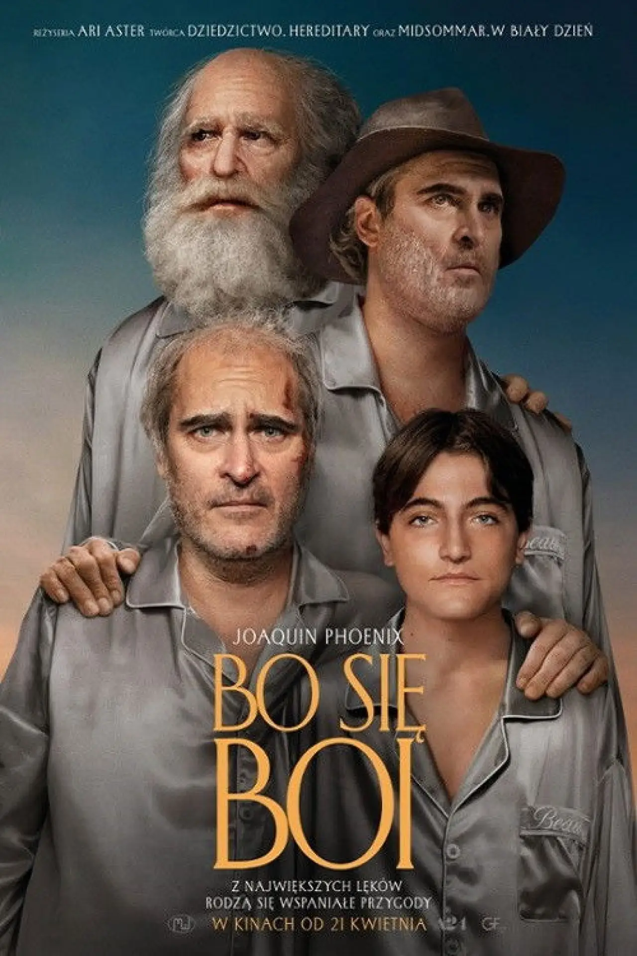 Plakat filmowy "Bo się boi"