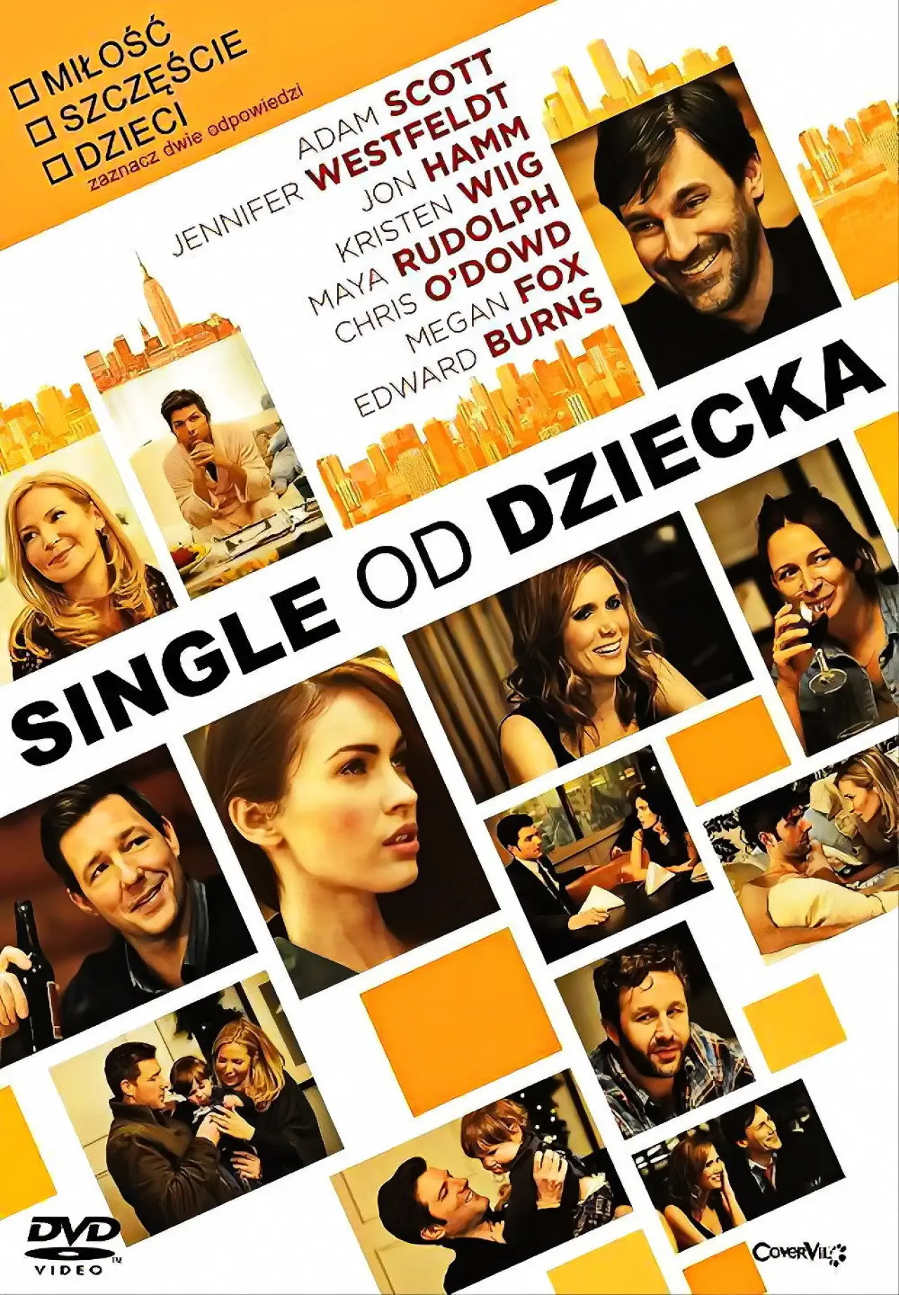Plakat filmowy "Single od dziecka"