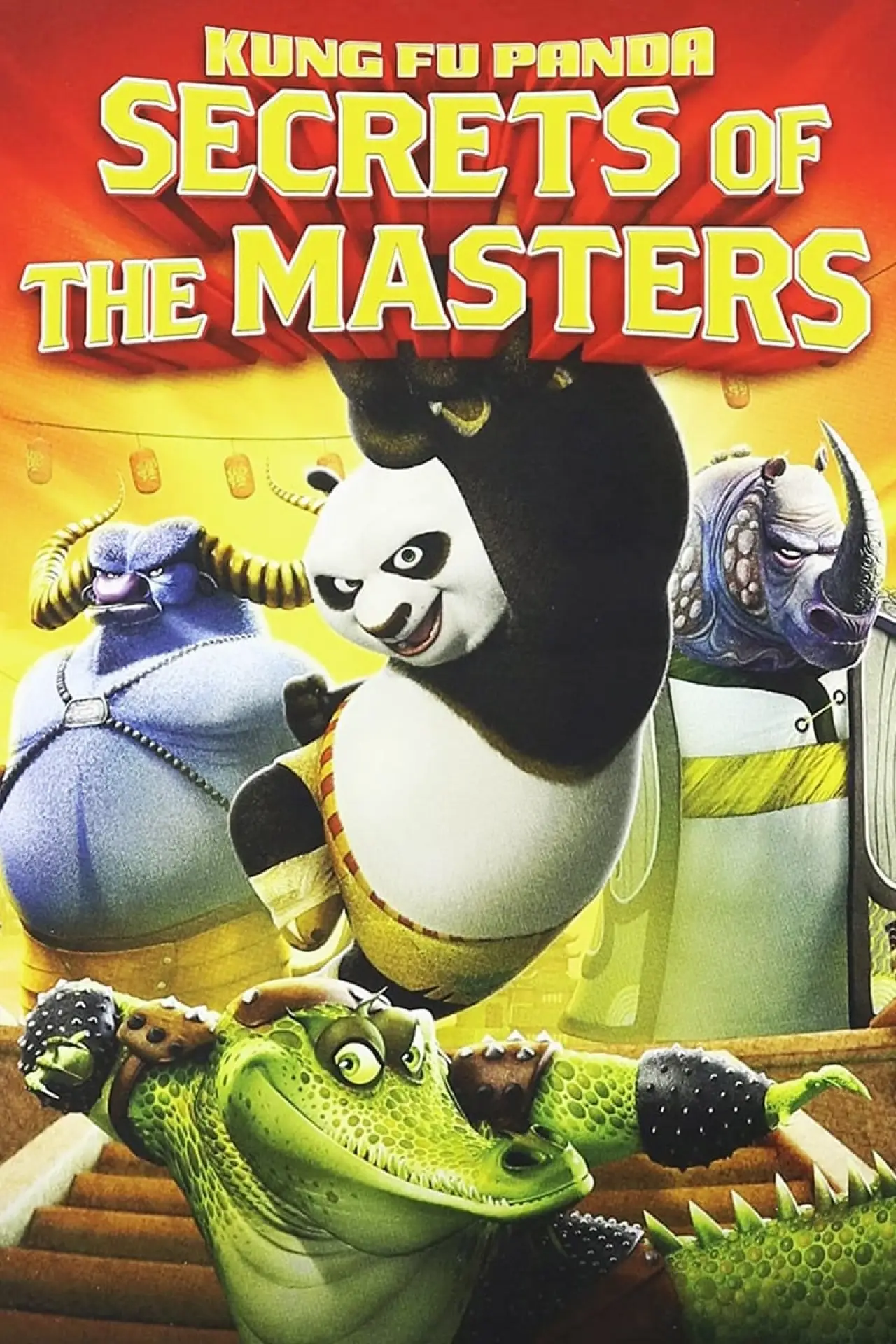 Plakat filmowy "Kung Fu Panda: Sekrety Mistrzów"