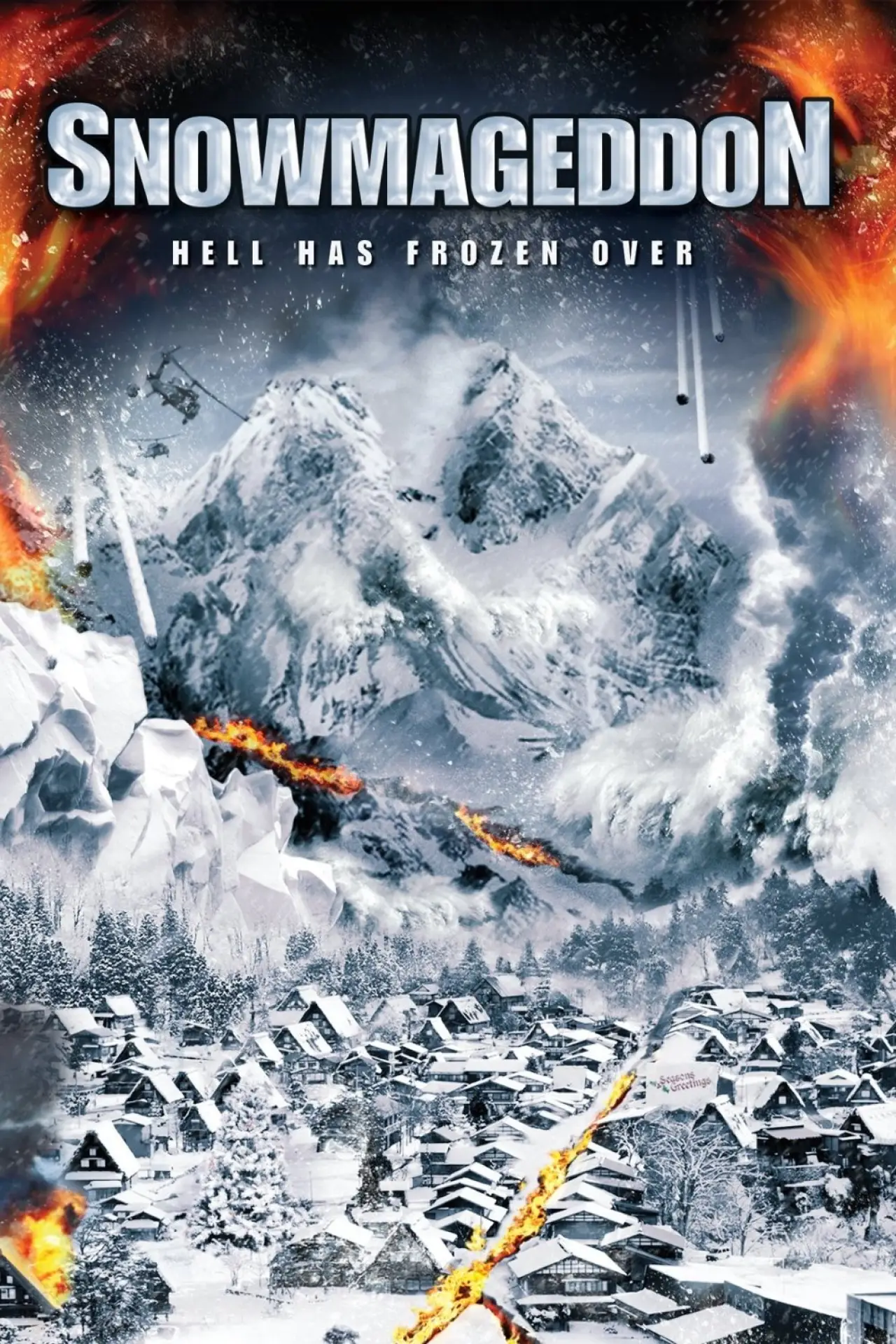 Plakat filmowy "Śnieżny Armagedon"