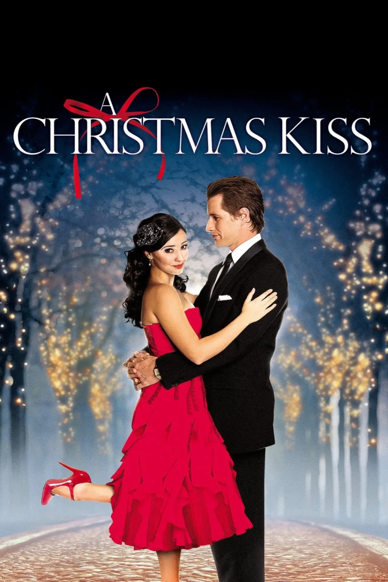 Plakat filmowy "Świąteczny pocałunek"