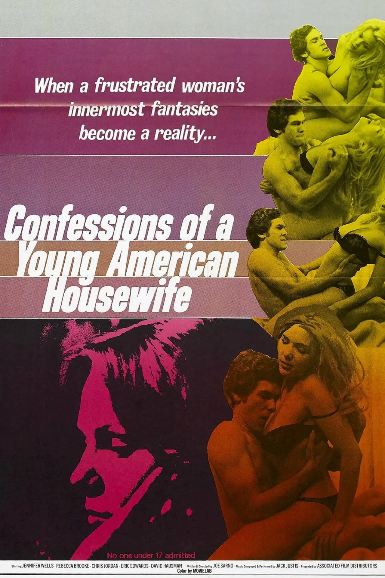 Plakat filmowy "Confessions of a Young American Housewife"