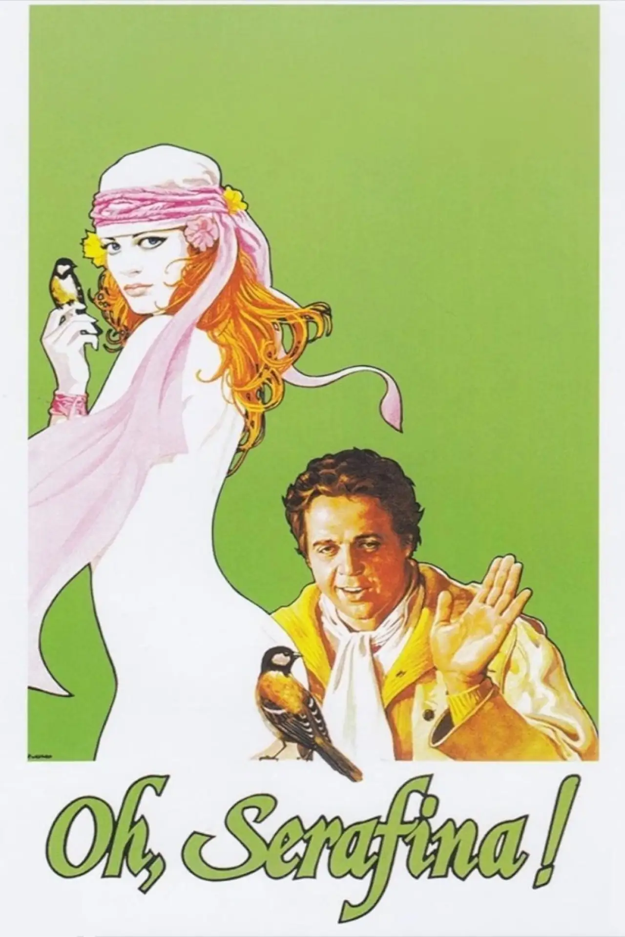 Plakat filmowy "Oh, Serafina!"