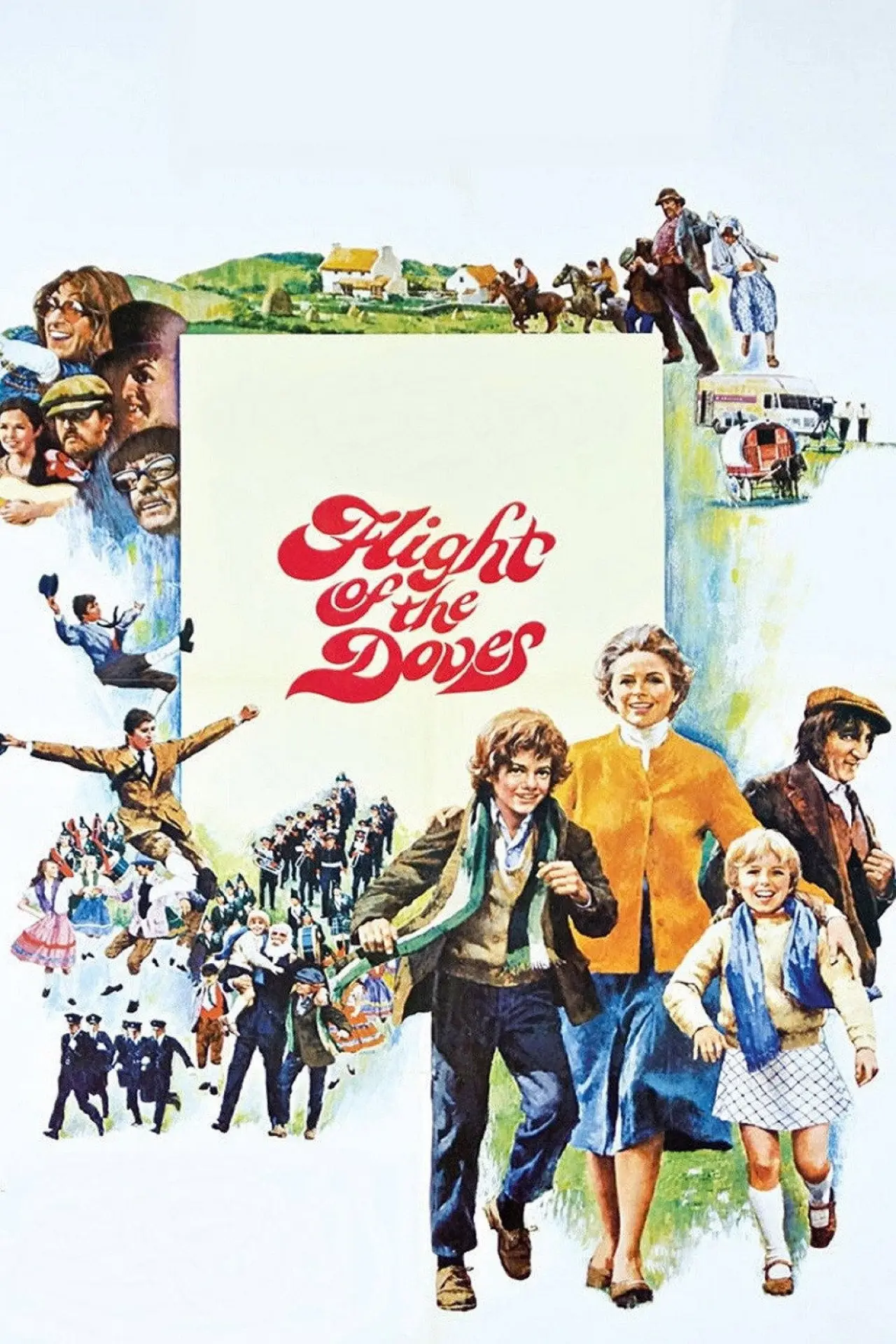 Plakat filmowy "Flight of the Doves"