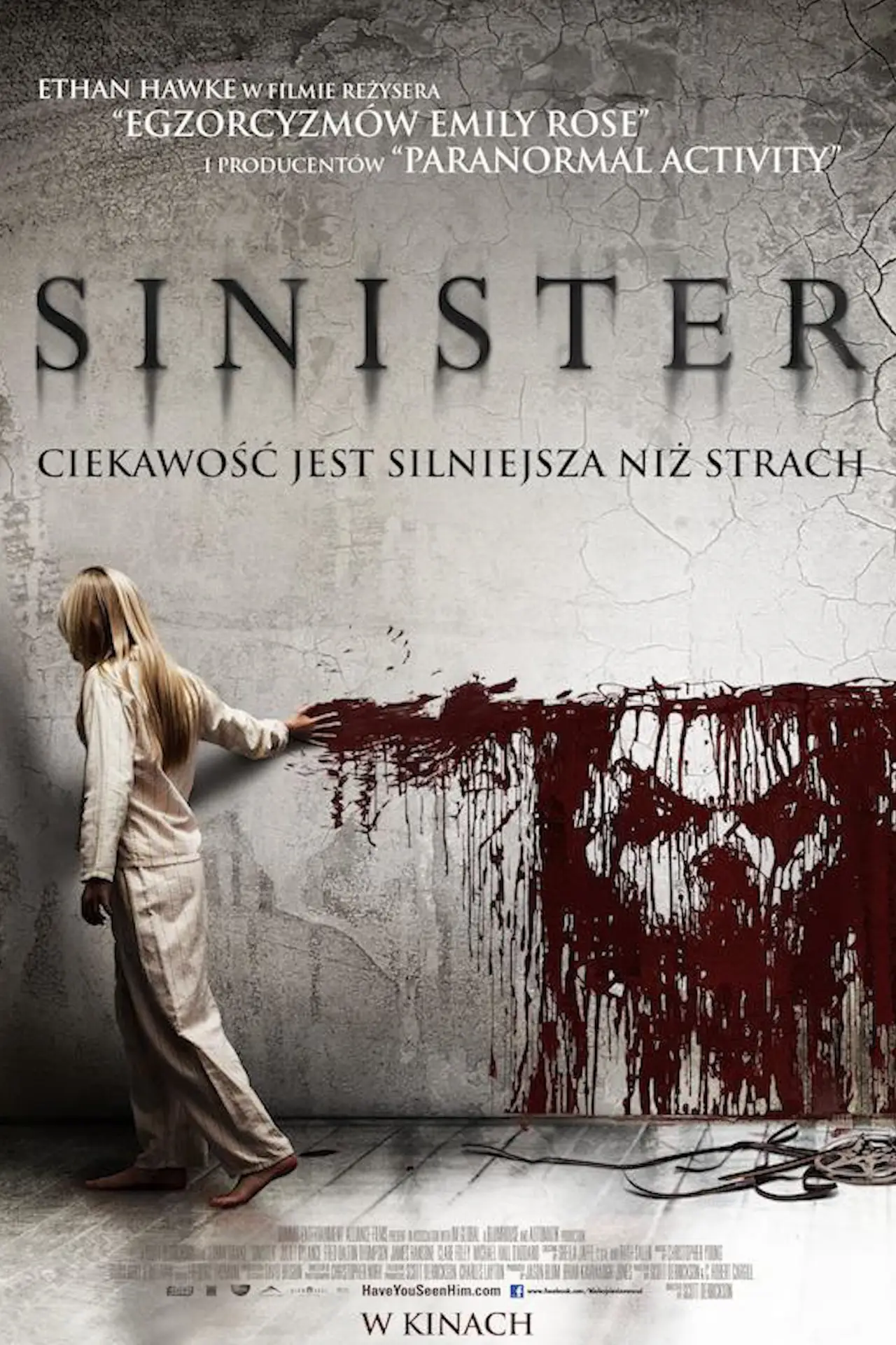 Plakat filmowy "Sinister"