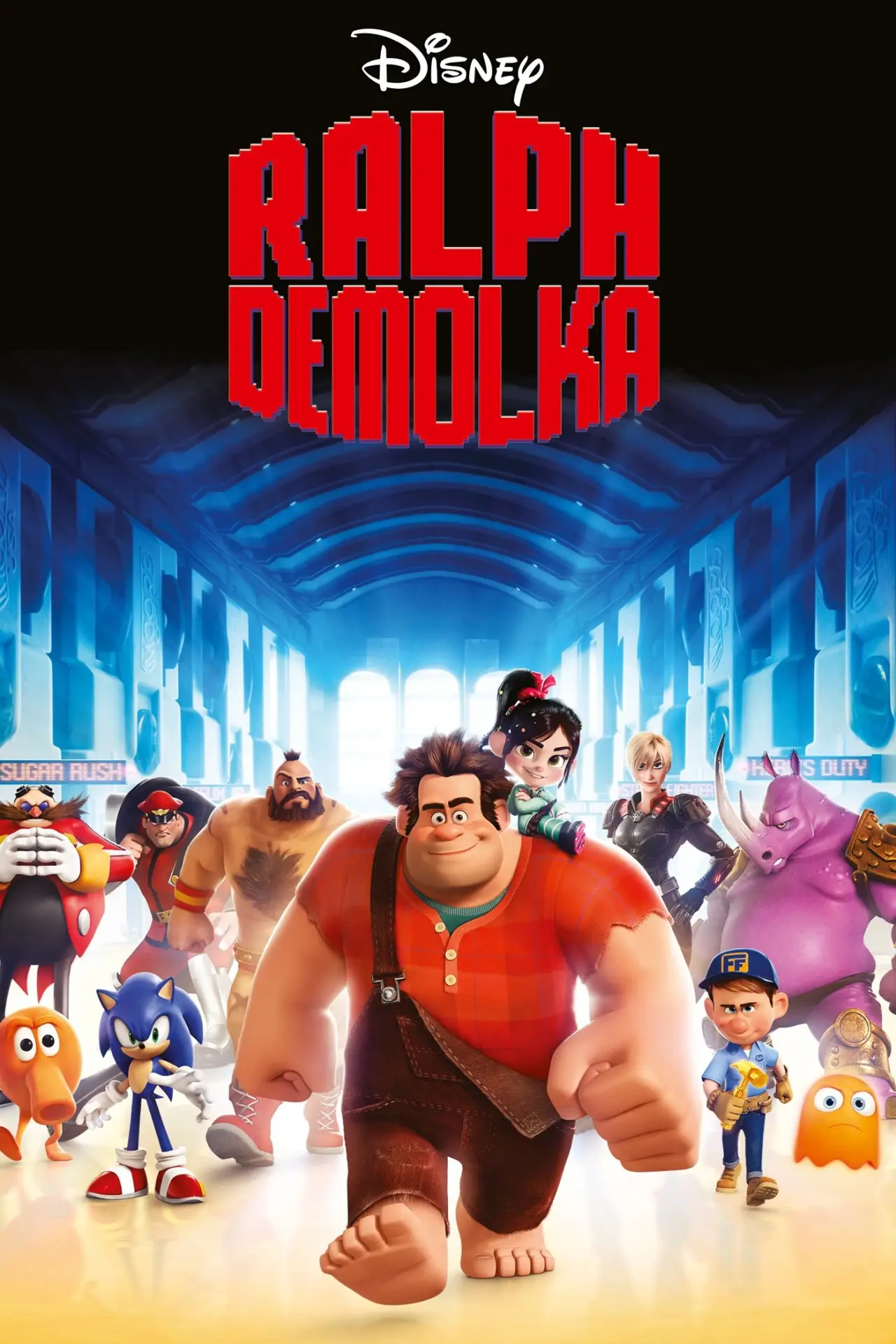 Plakat filmowy "Ralph Demolka"