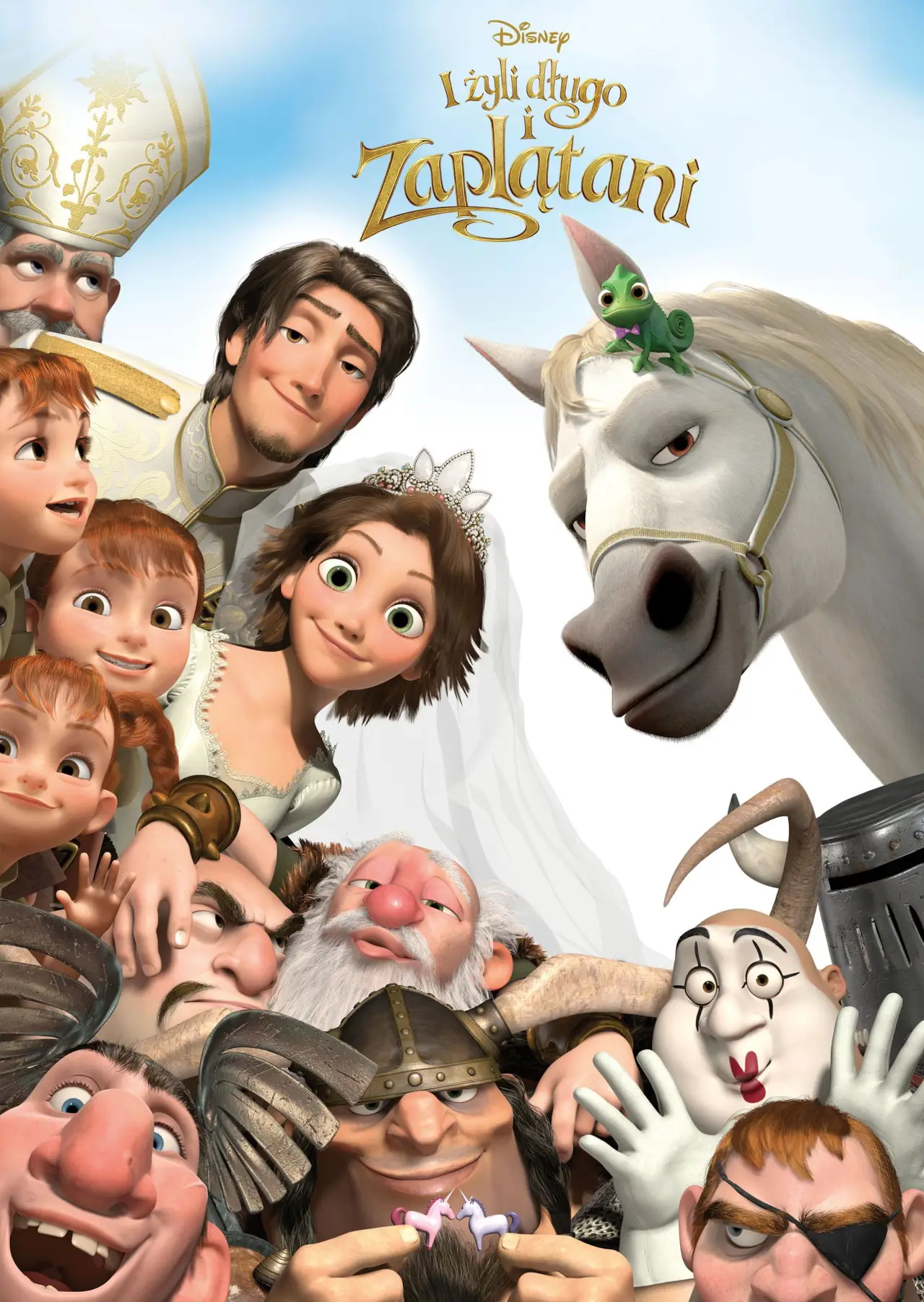 Plakat filmowy "I żyli długo i zaplątani"
