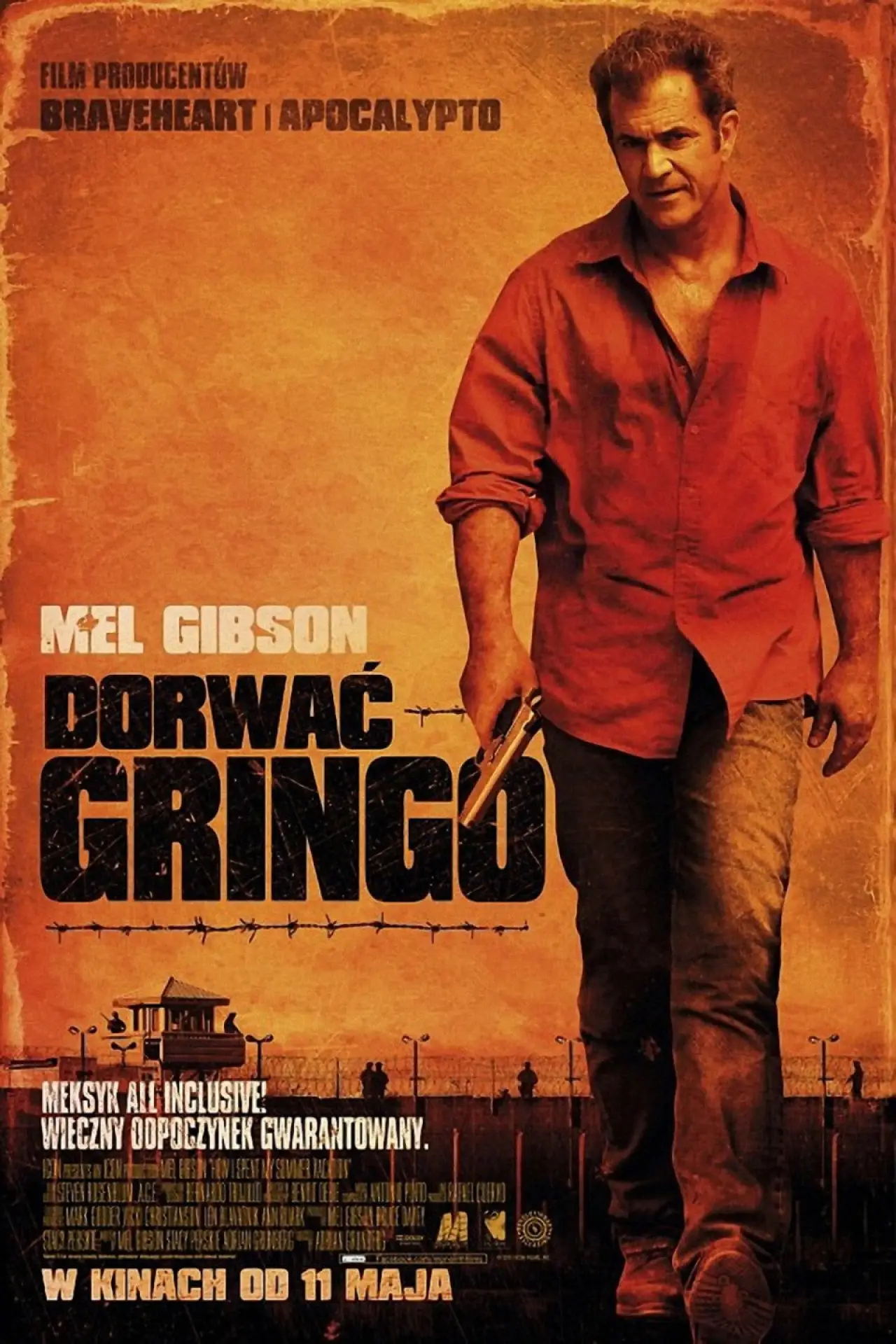 Plakat filmowy "Dorwać Gringo"