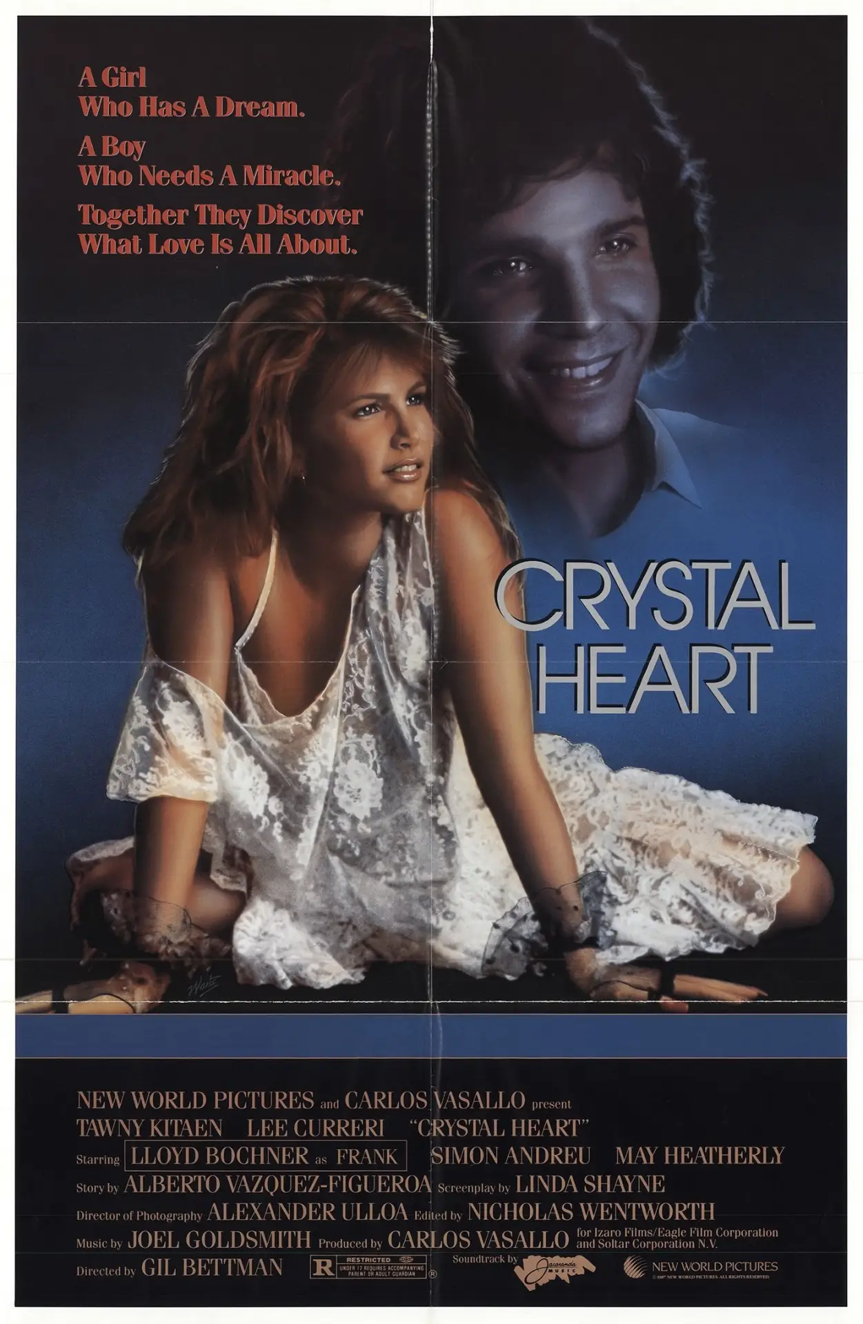 Plakat filmowy "Crystal Heart"
