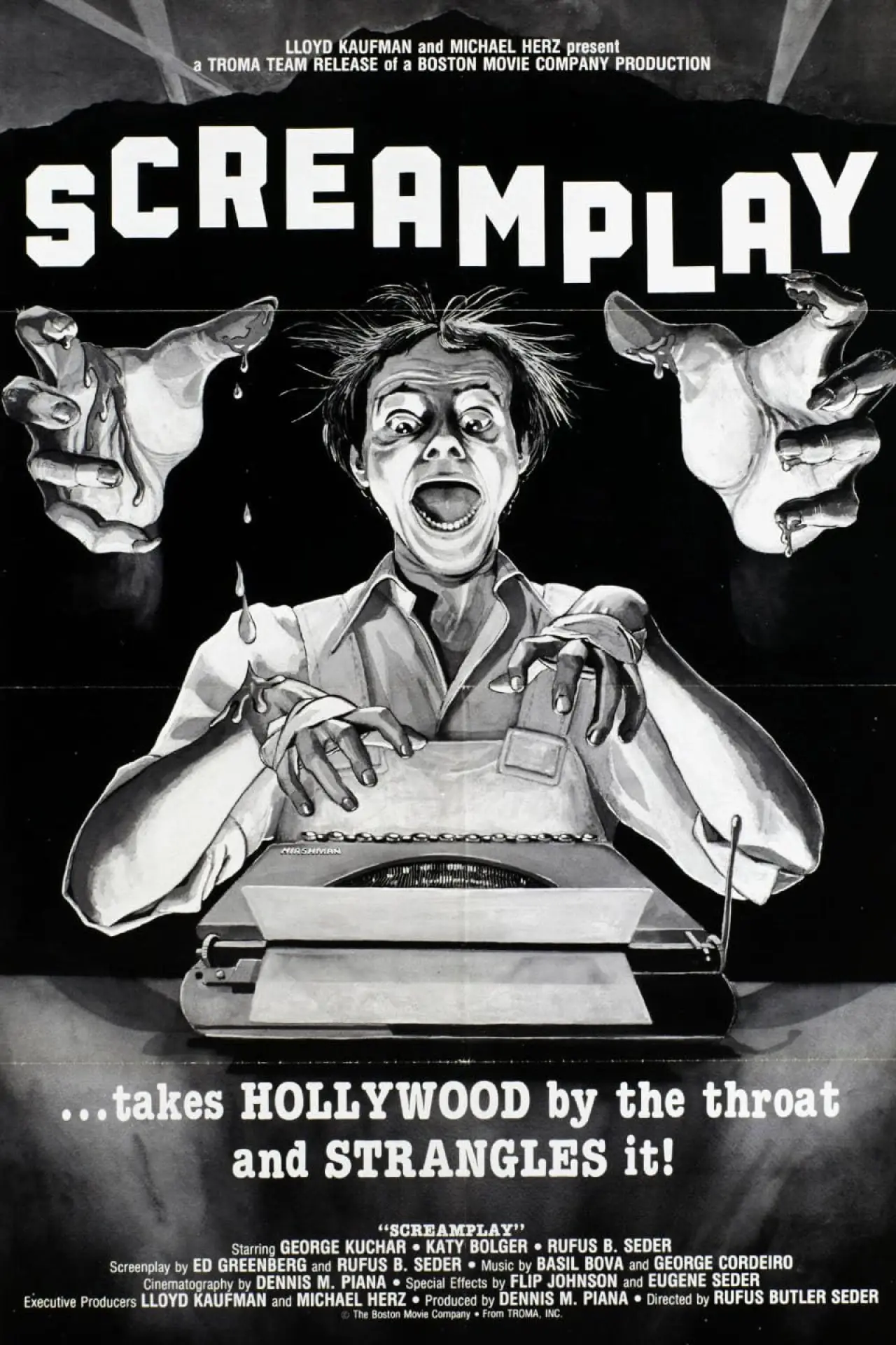 Plakat filmowy "Screamplay"