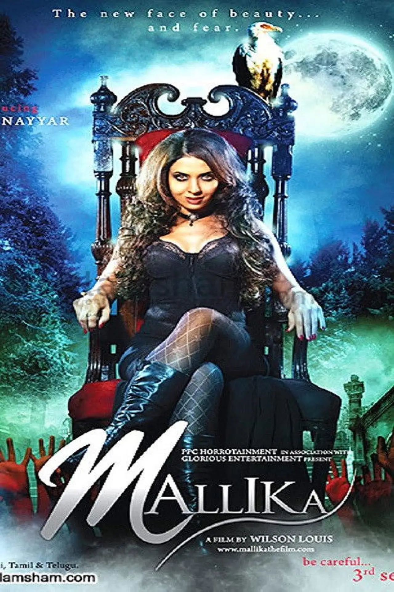 Plakat filmowy "Mallika"