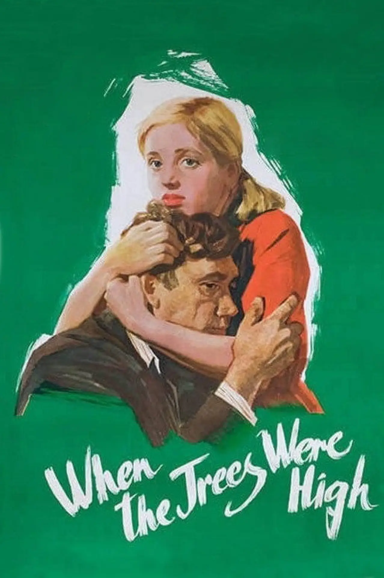 Plakat filmowy "Когда деревья были большими"