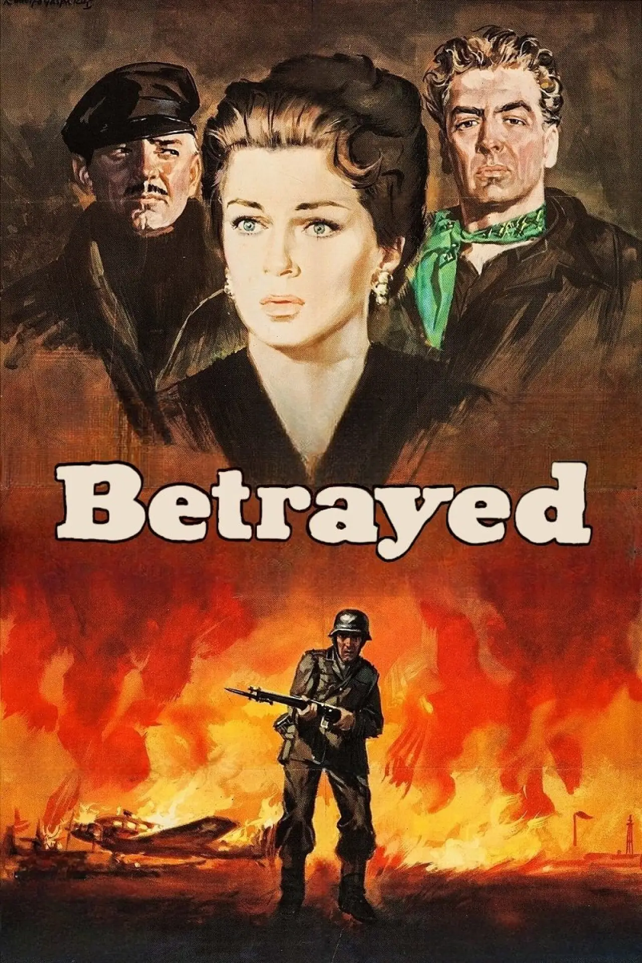 Plakat filmowy "Zdrada"
