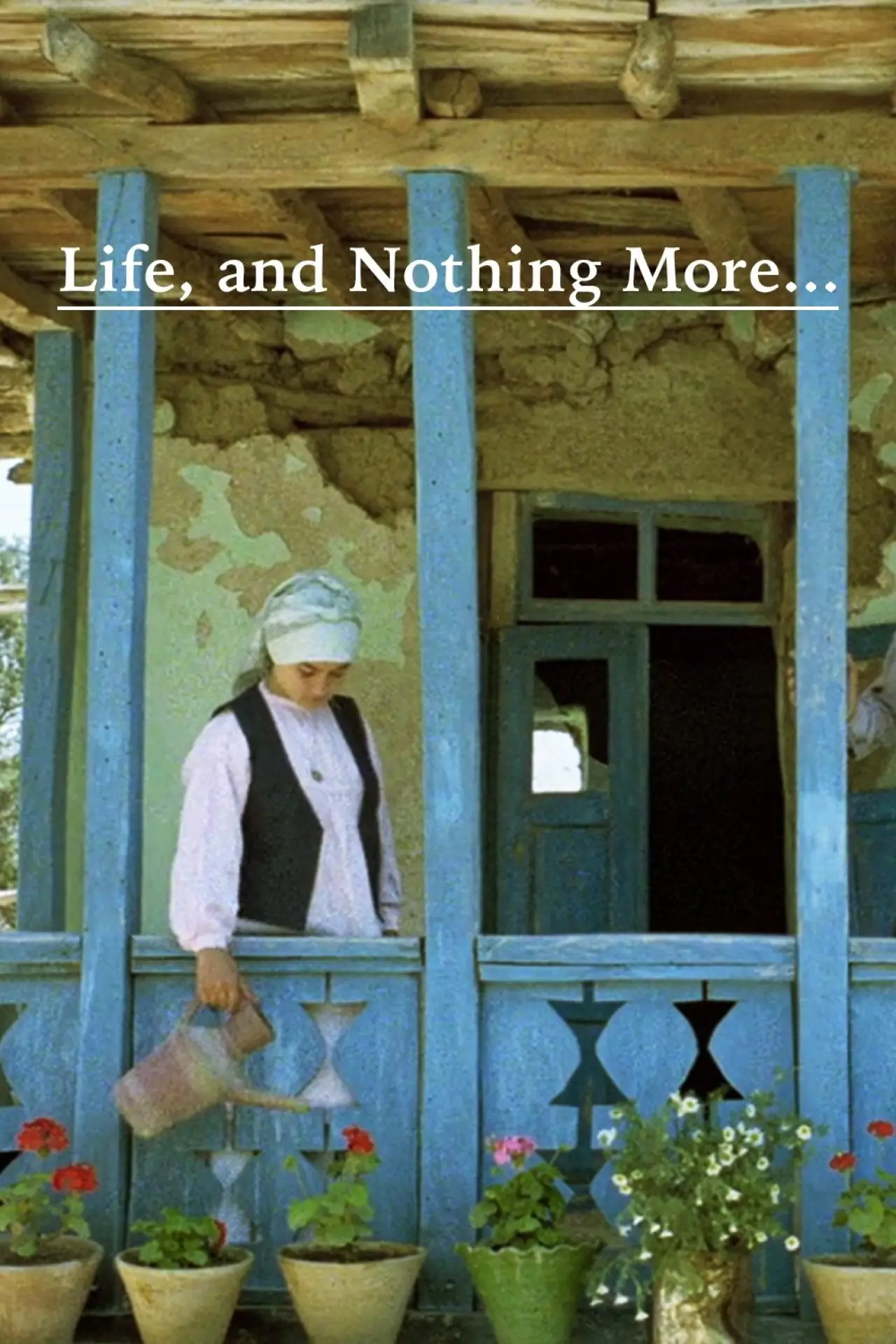 Plakat filmowy "زندگی و دیگر هیچ"