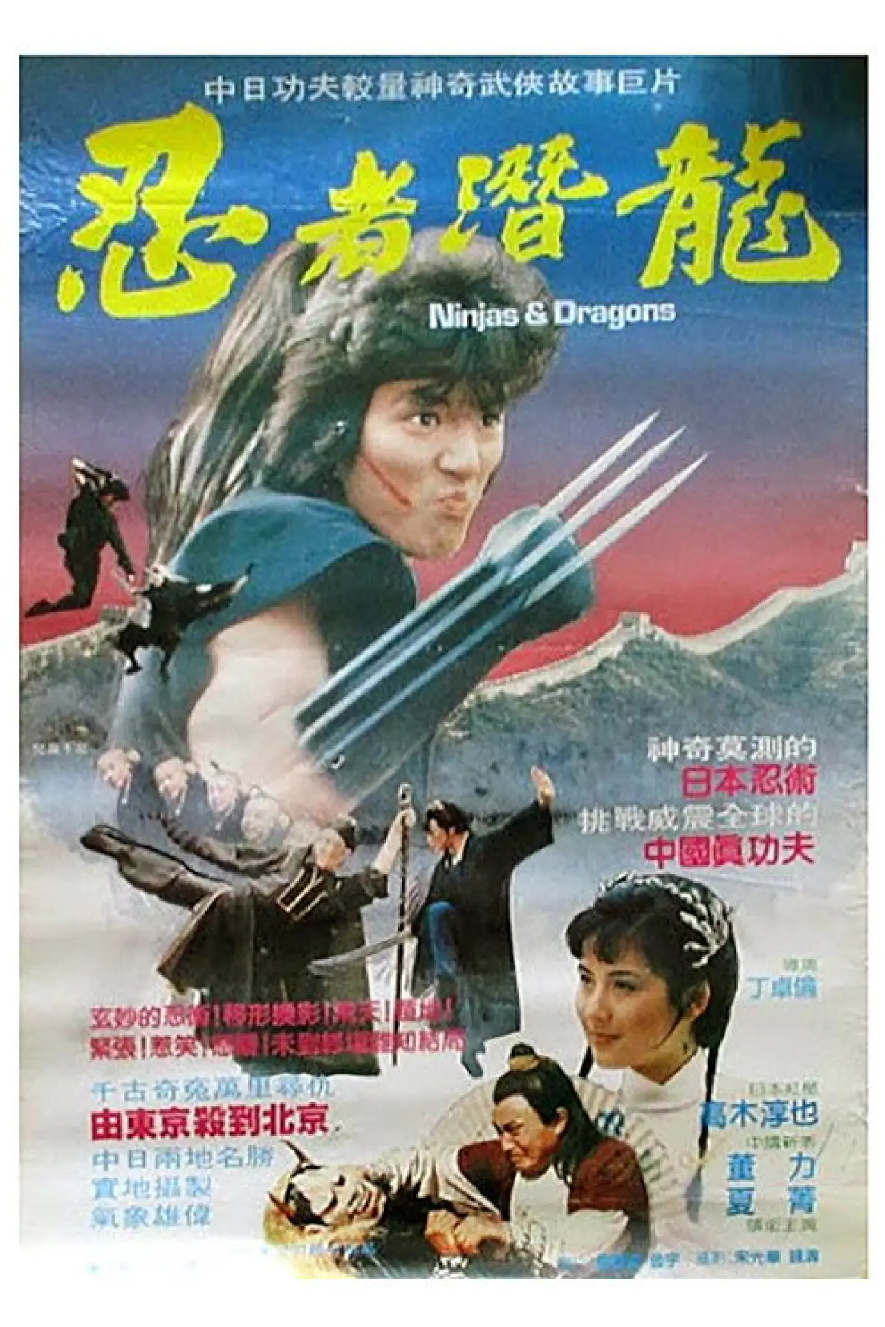 Plakat filmowy "忍者潛龍"