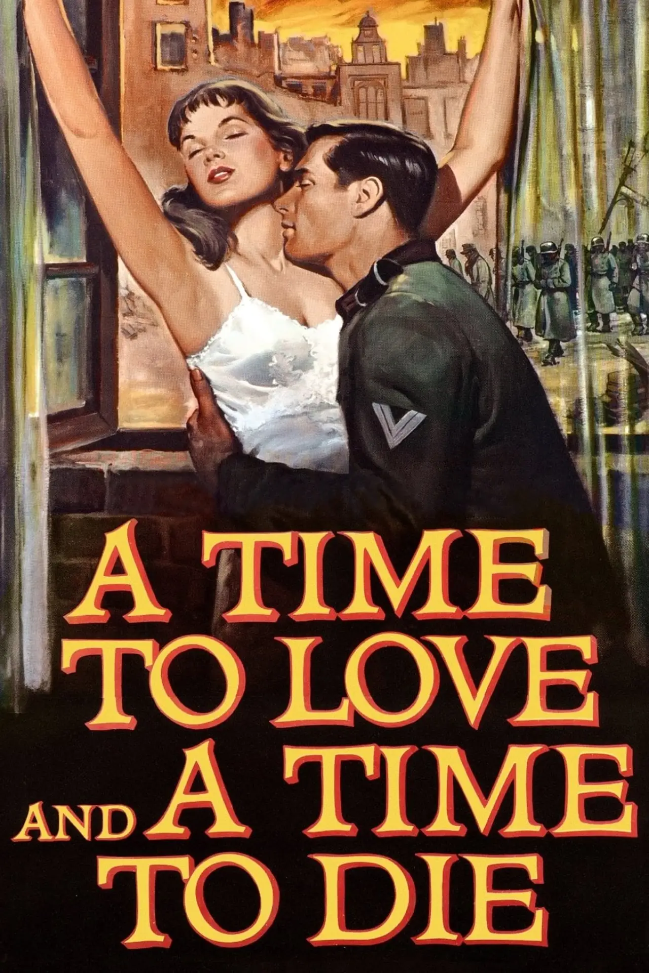 Plakat filmowy "A Time to Love and a Time to Die"