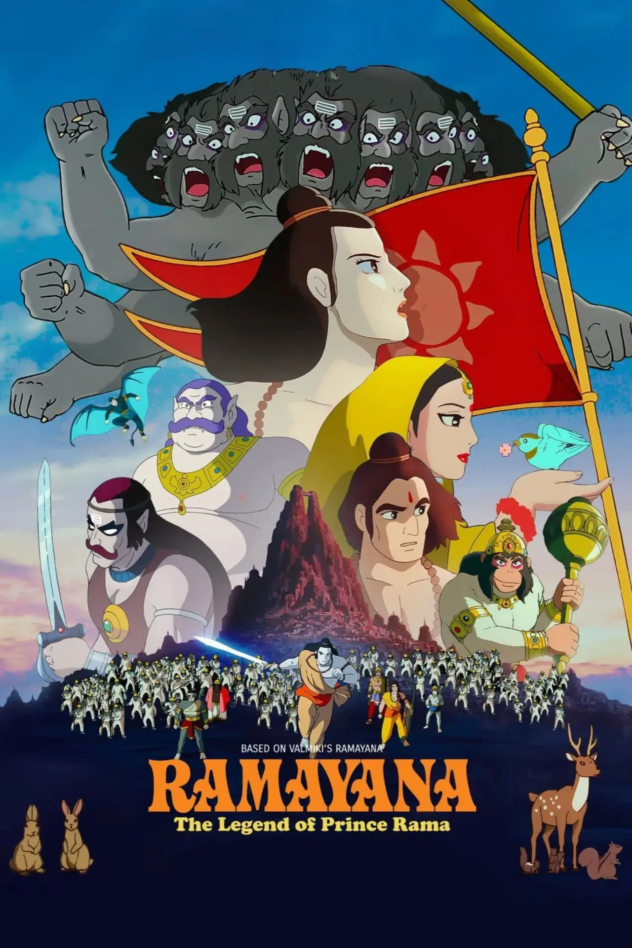 Plakat filmowy "Ramayana : The Legend of Prince Rama"