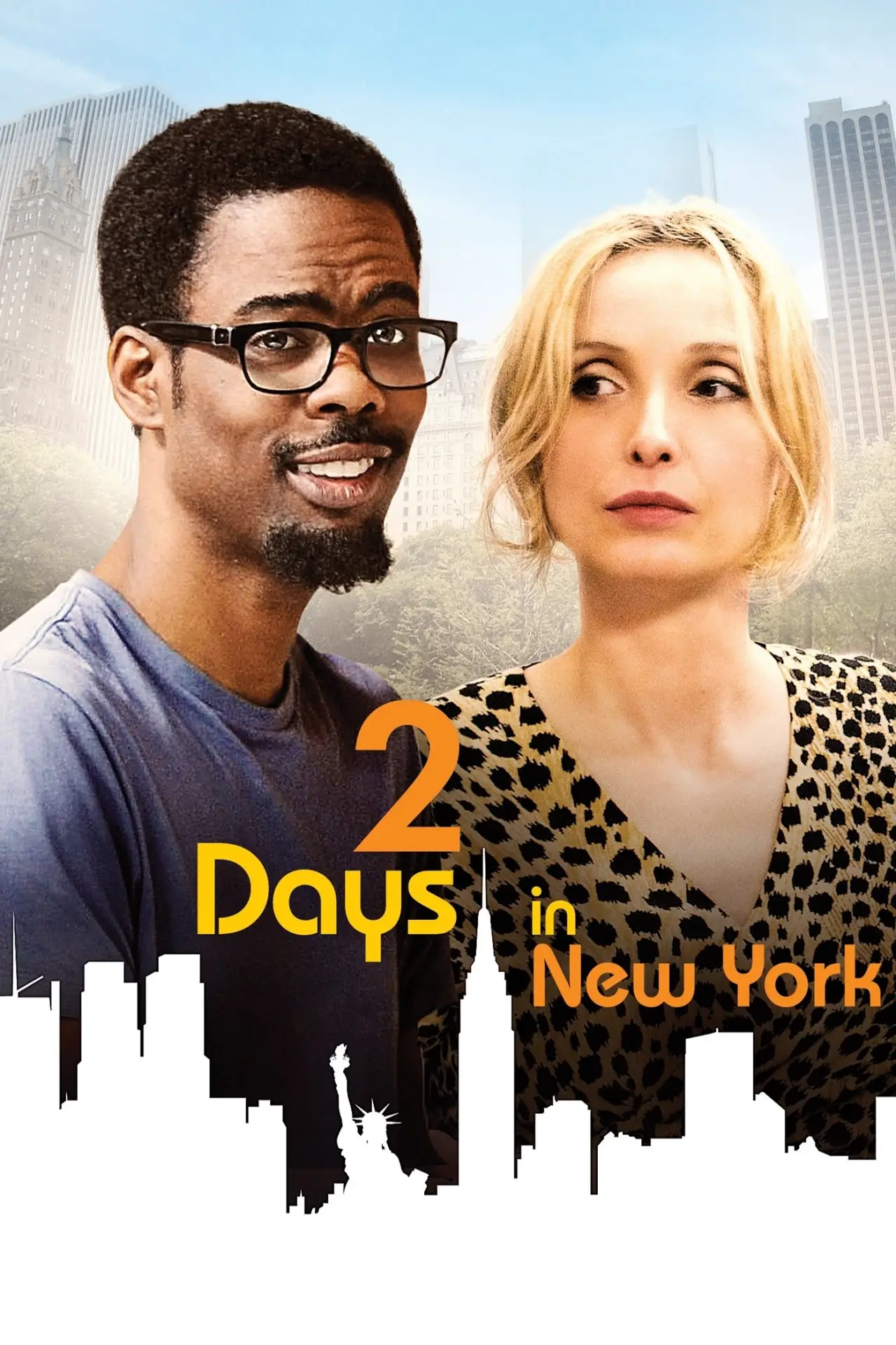 Plakat filmowy "2 dni w Nowym Jorku"