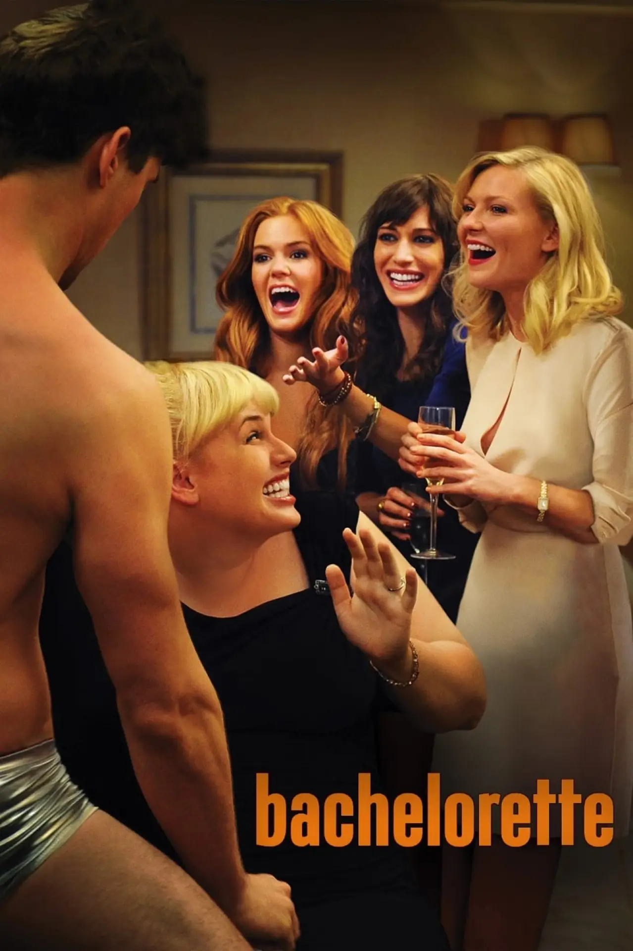 Plakat filmowy "Wieczór panieński"