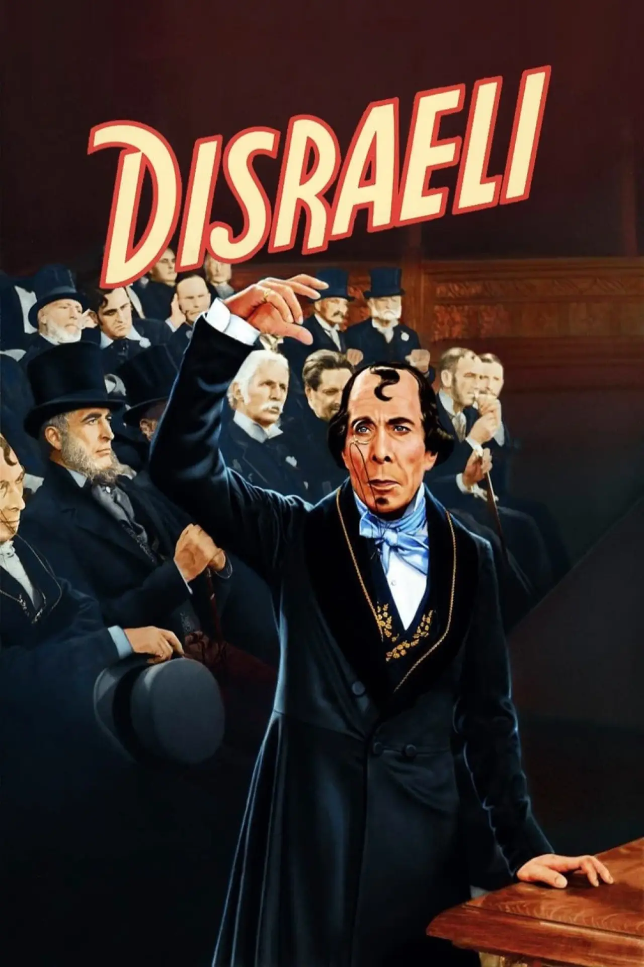 Plakat filmowy "Disraeli"