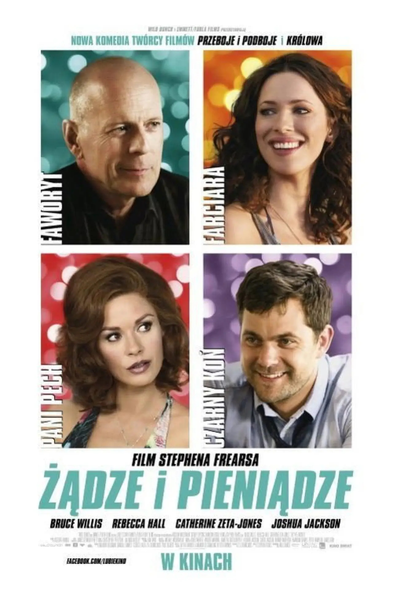 Plakat filmowy "Żądze i pieniądze"