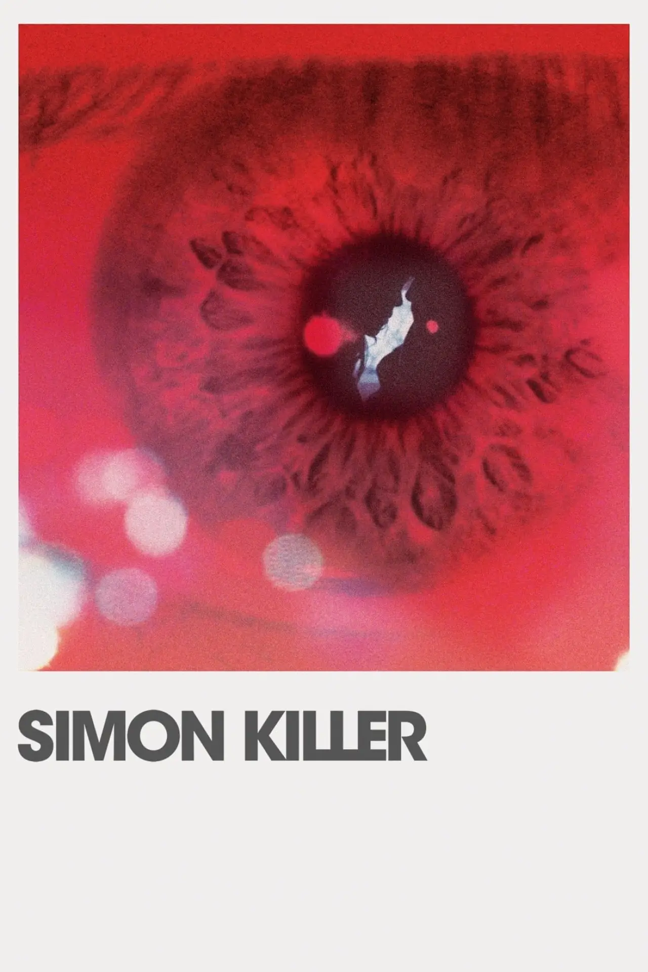 Plakat filmowy "Simon zabójca"