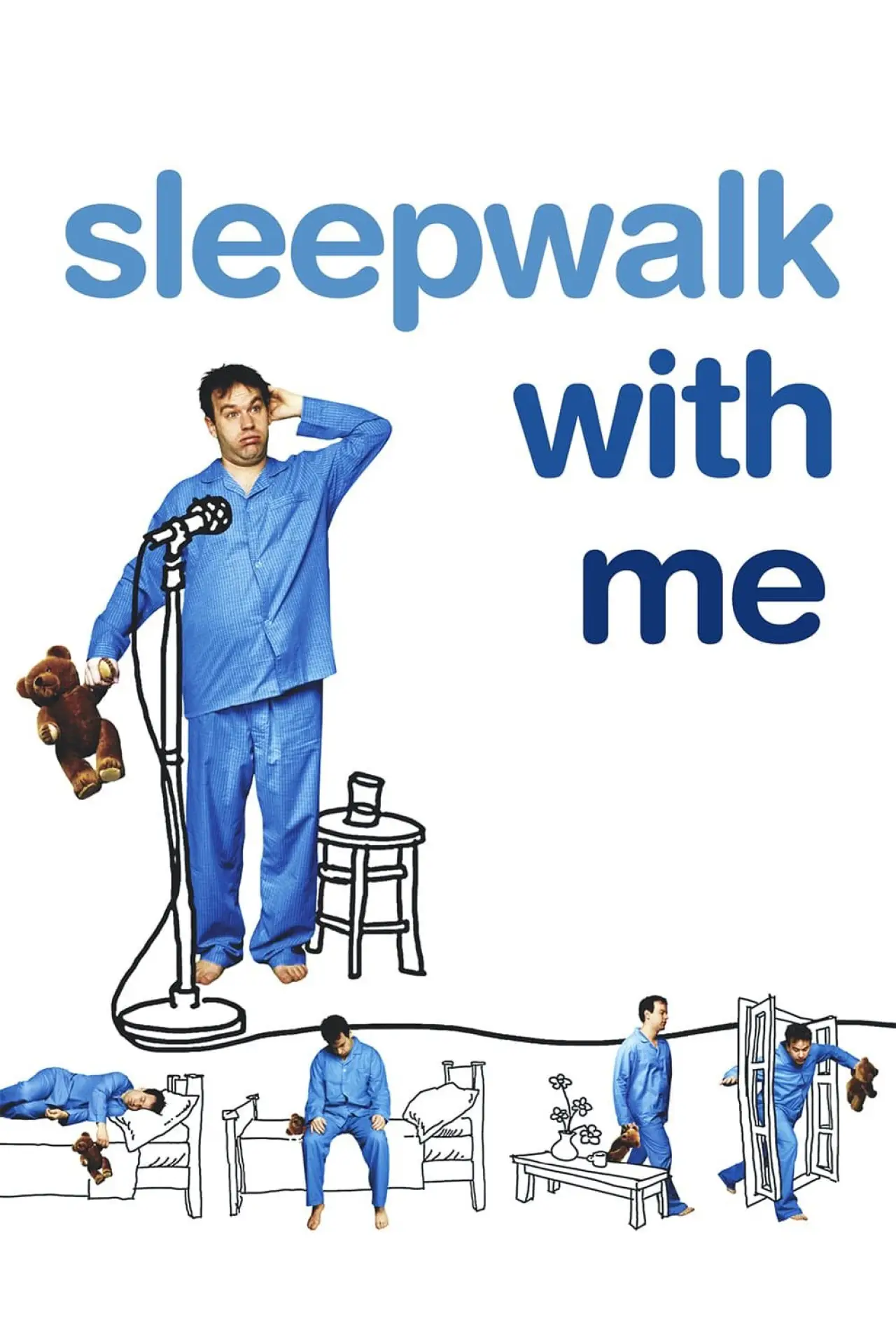 Plakat filmowy "Sleepwalk with Me"