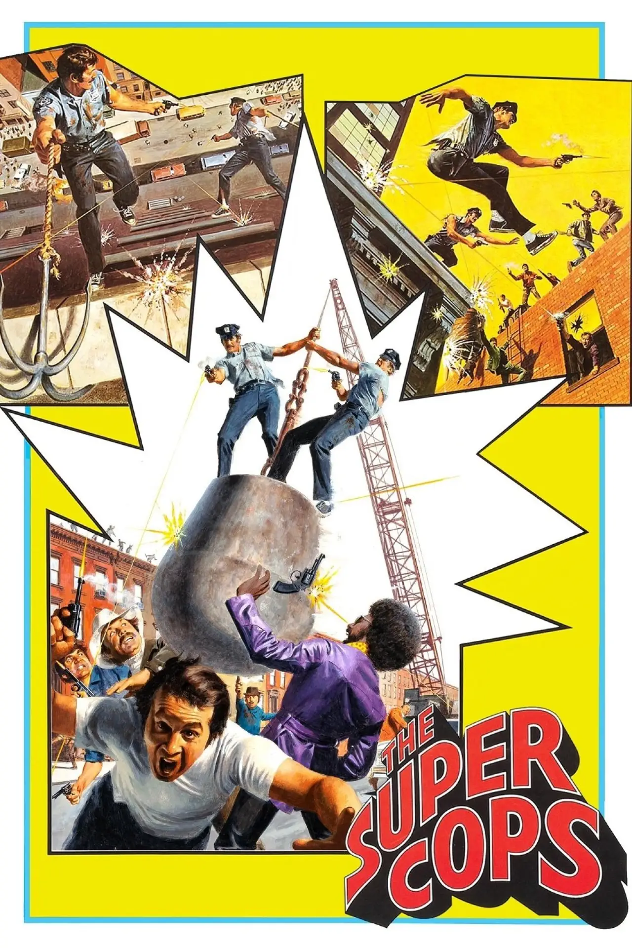Plakat filmowy "The Super Cops"