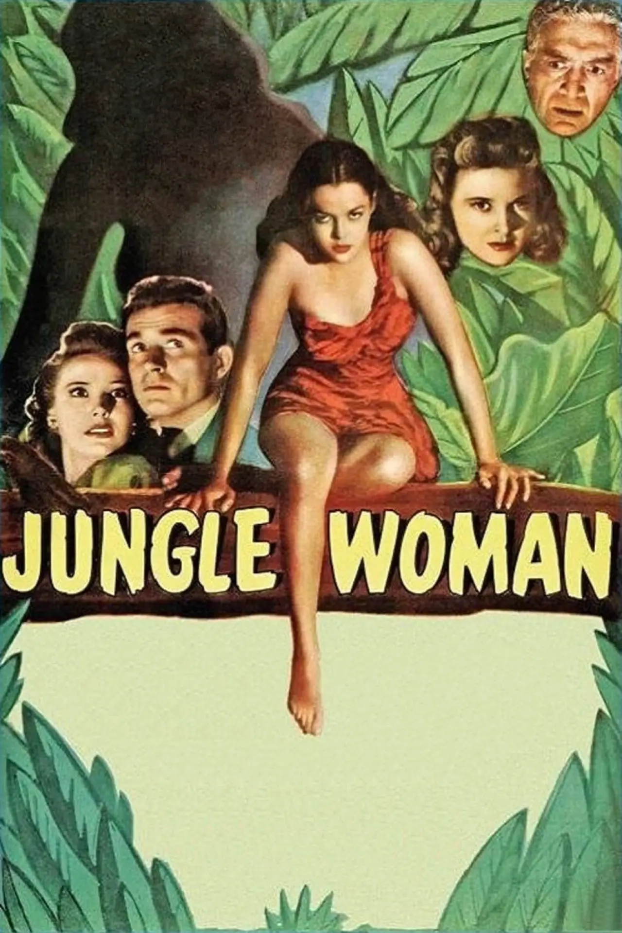 Plakat filmowy "Jungle Woman"