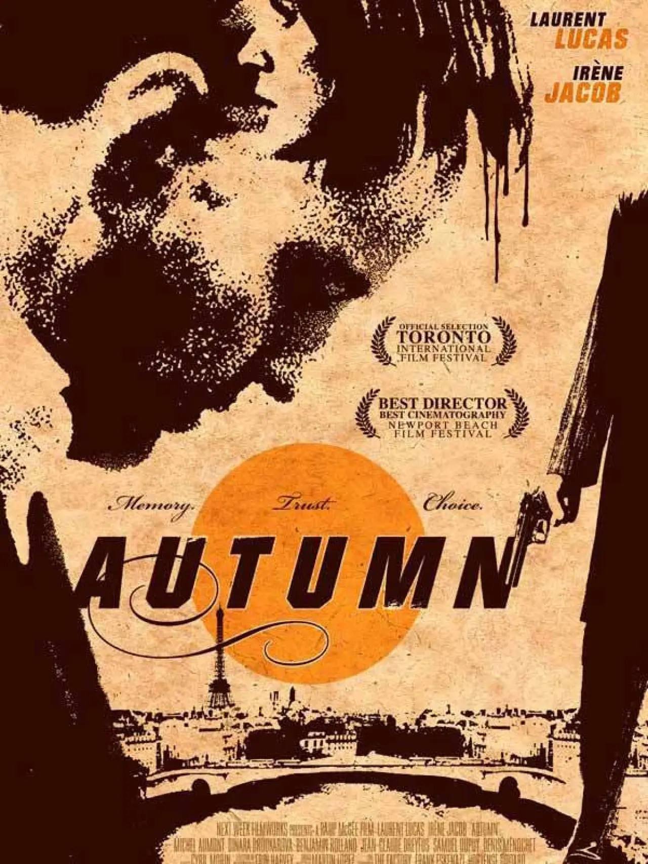 Plakat filmowy "Automne"