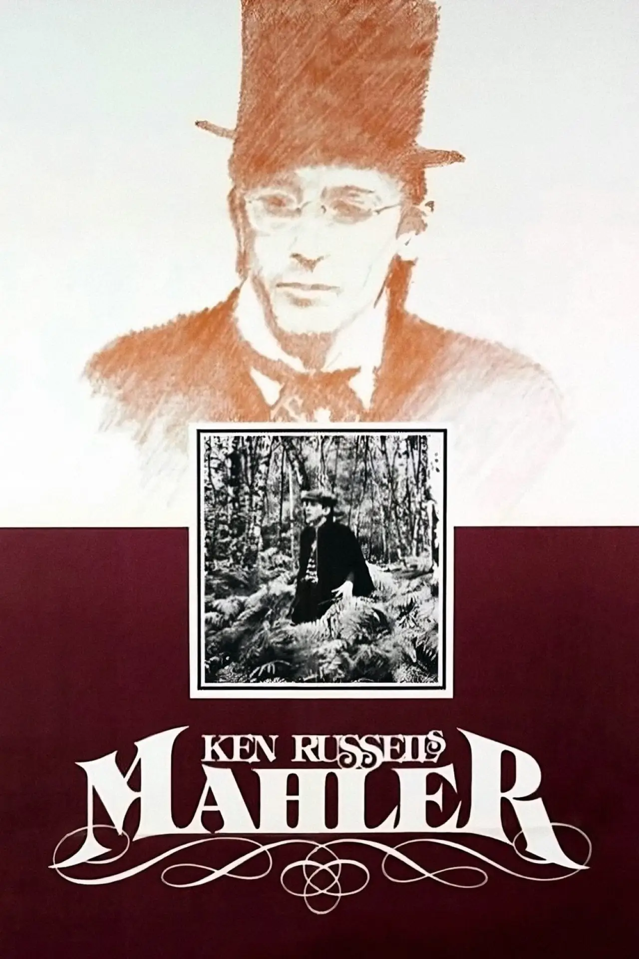 Plakat filmowy "Mahler"