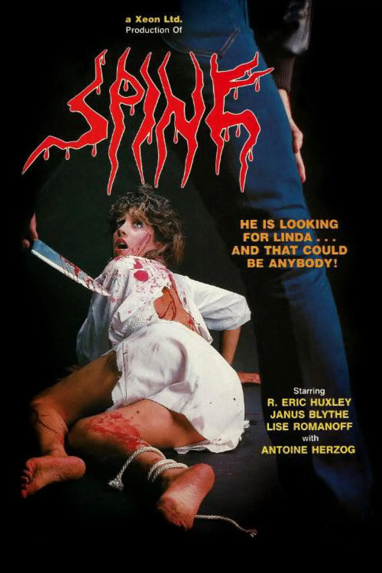 Plakat filmowy "Spine"