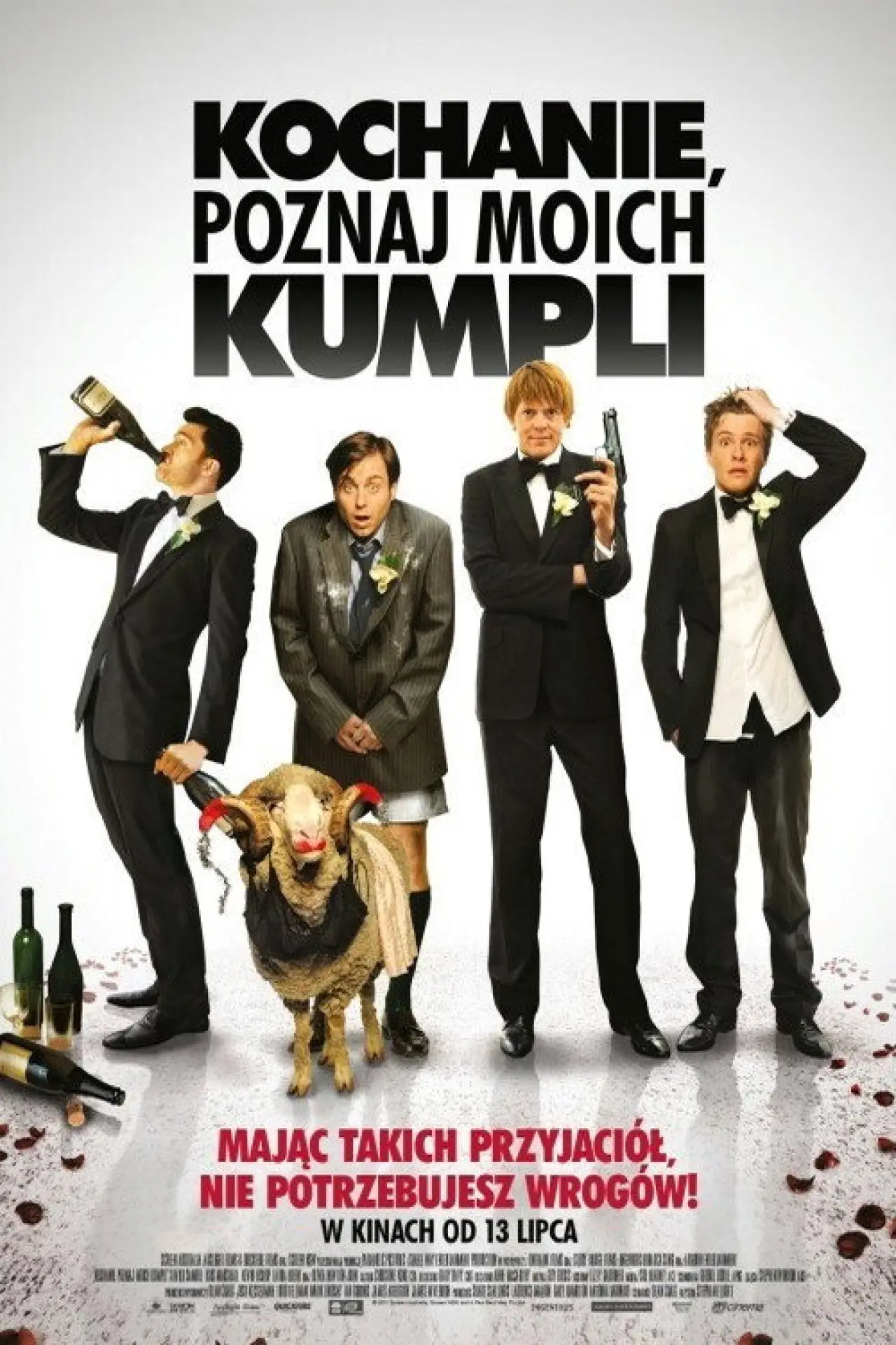 Plakat filmowy "Kochanie, poznaj moich kumpli"
