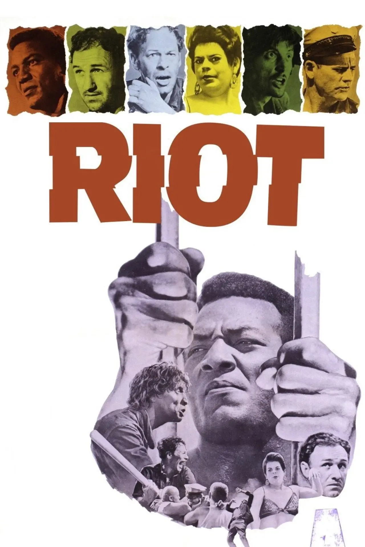 Plakat filmowy "Riot"