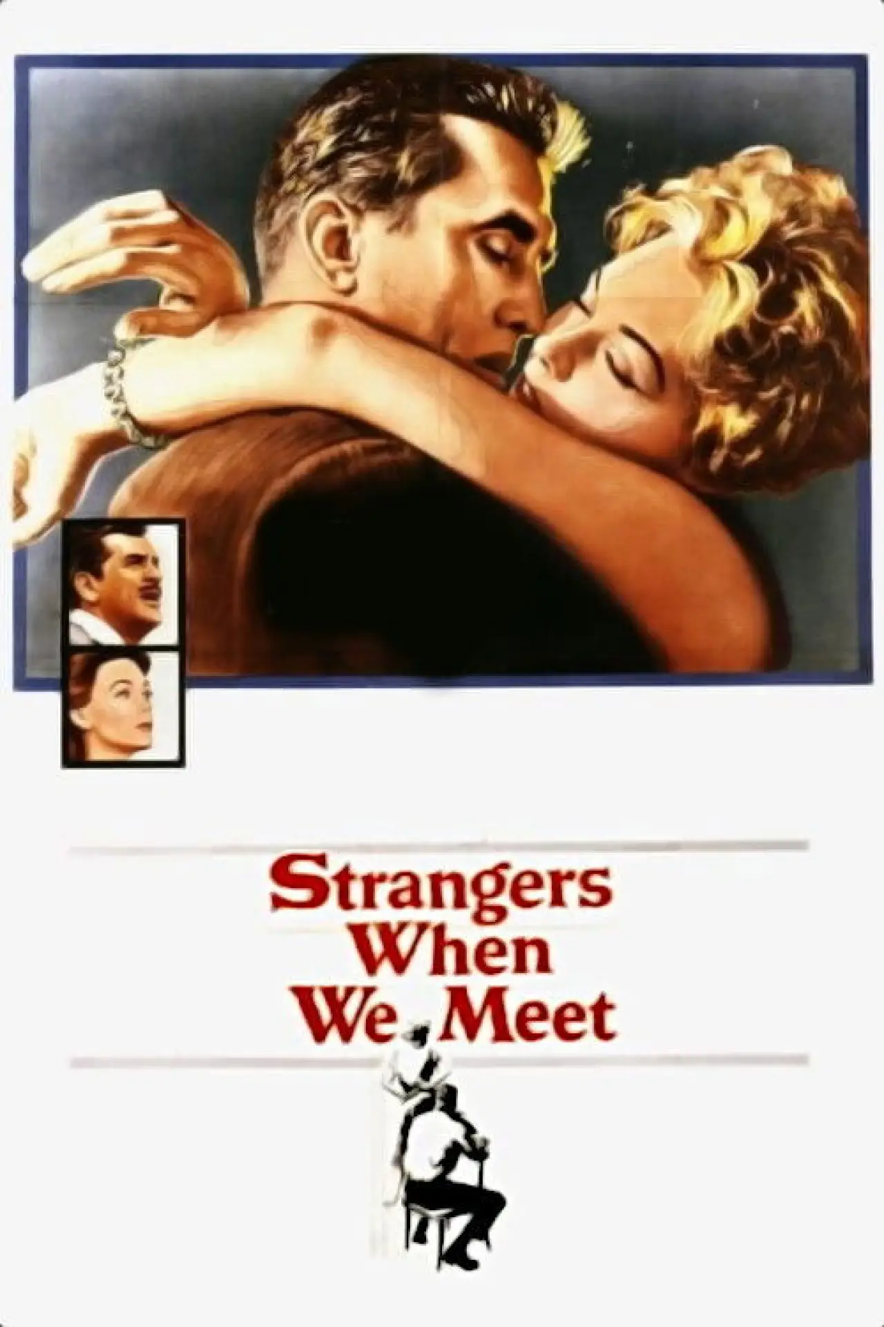Plakat filmowy "Strangers When We Meet"