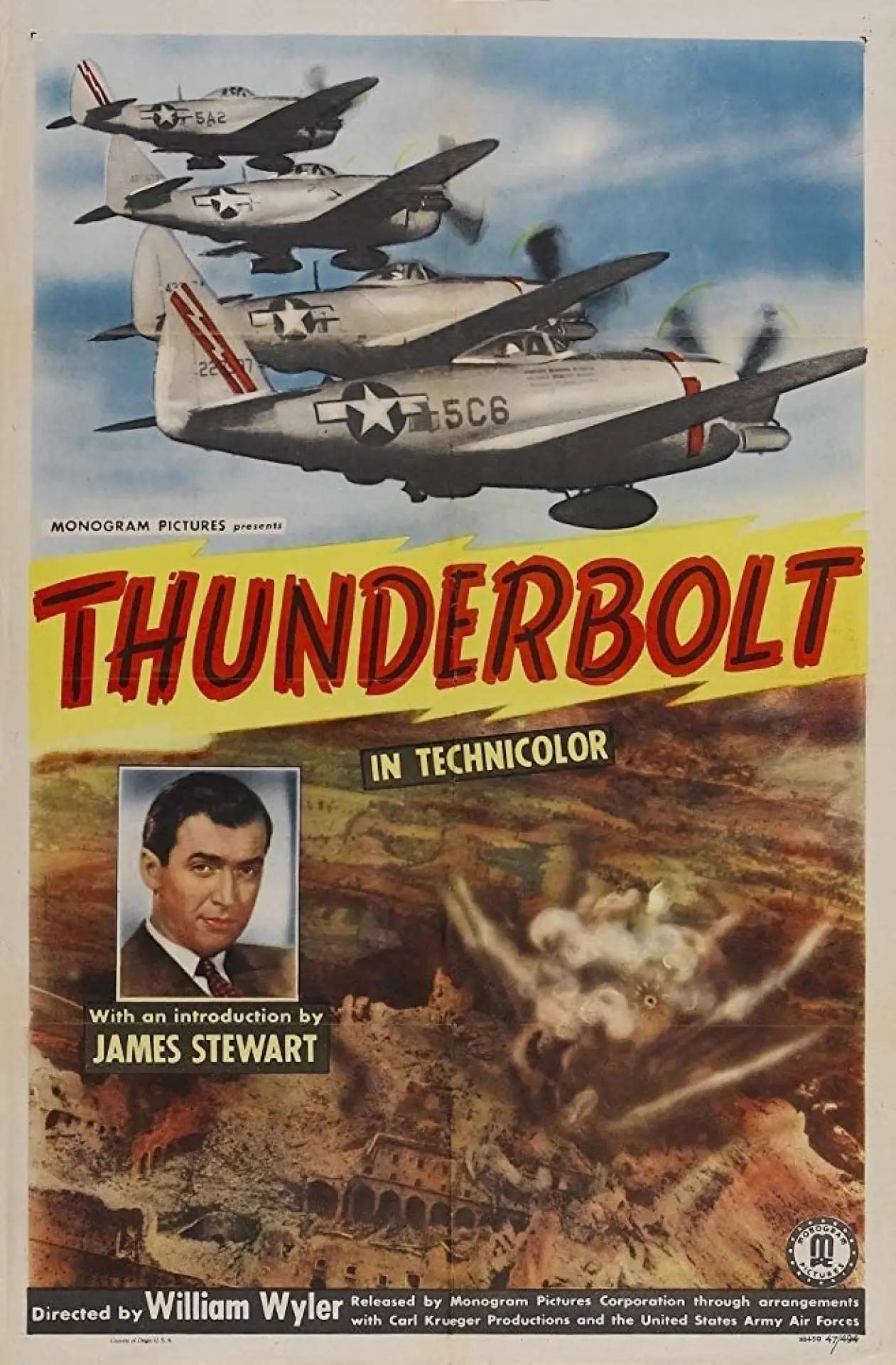 Plakat filmowy "Thunderbolt"