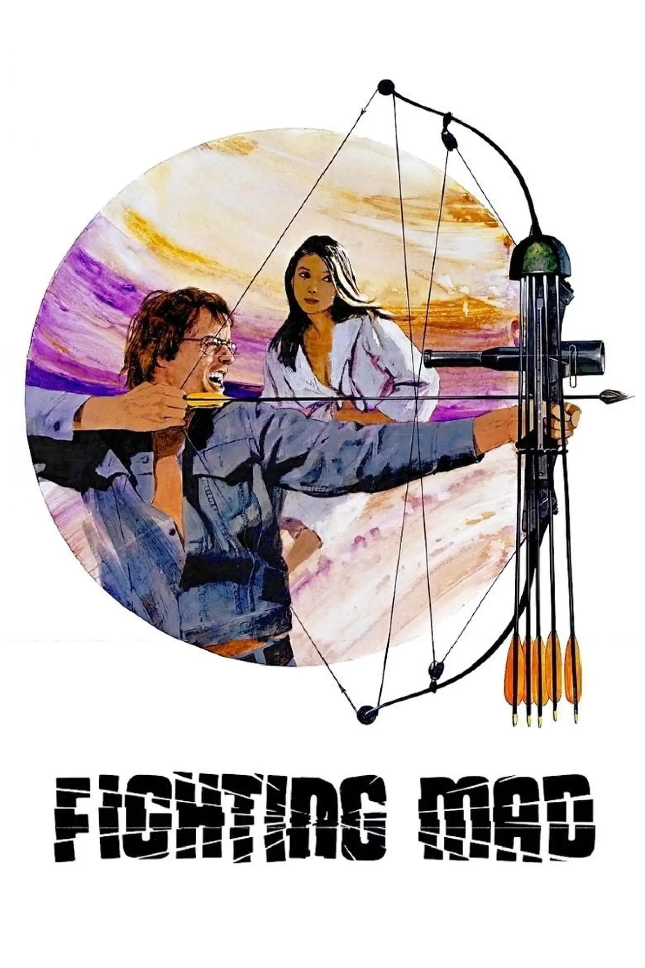 Plakat filmowy "Fighting Mad"