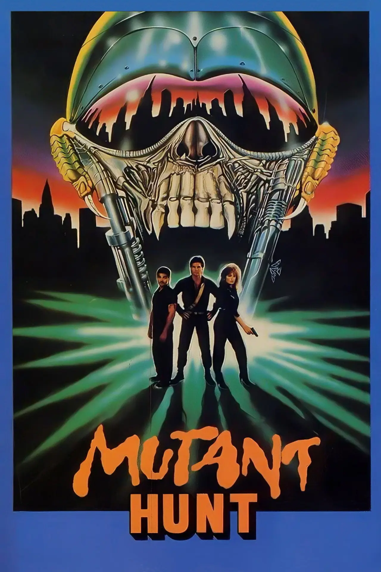 Plakat filmowy "Mutant Hunt"