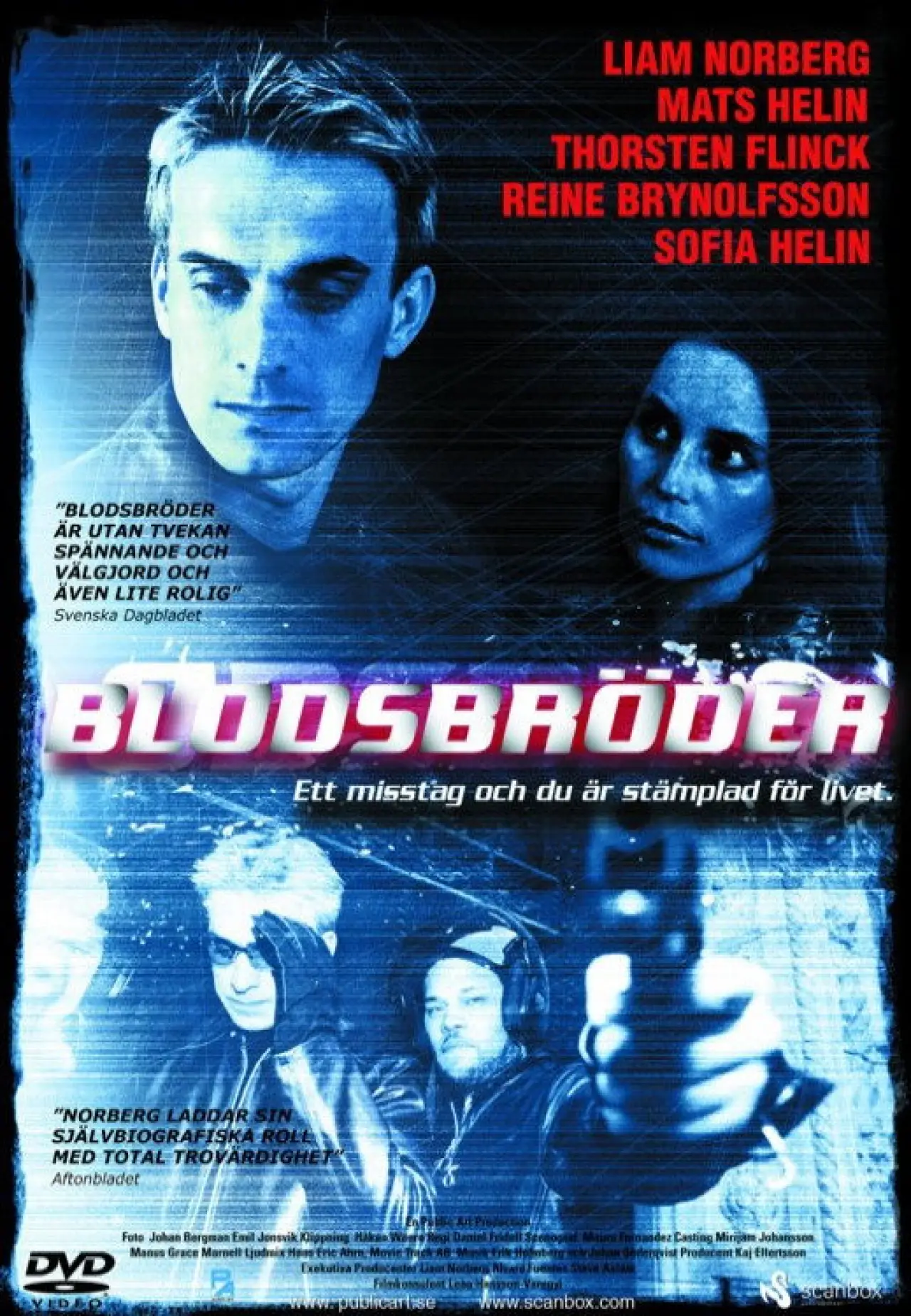 Plakat filmowy "Blodsbröder"