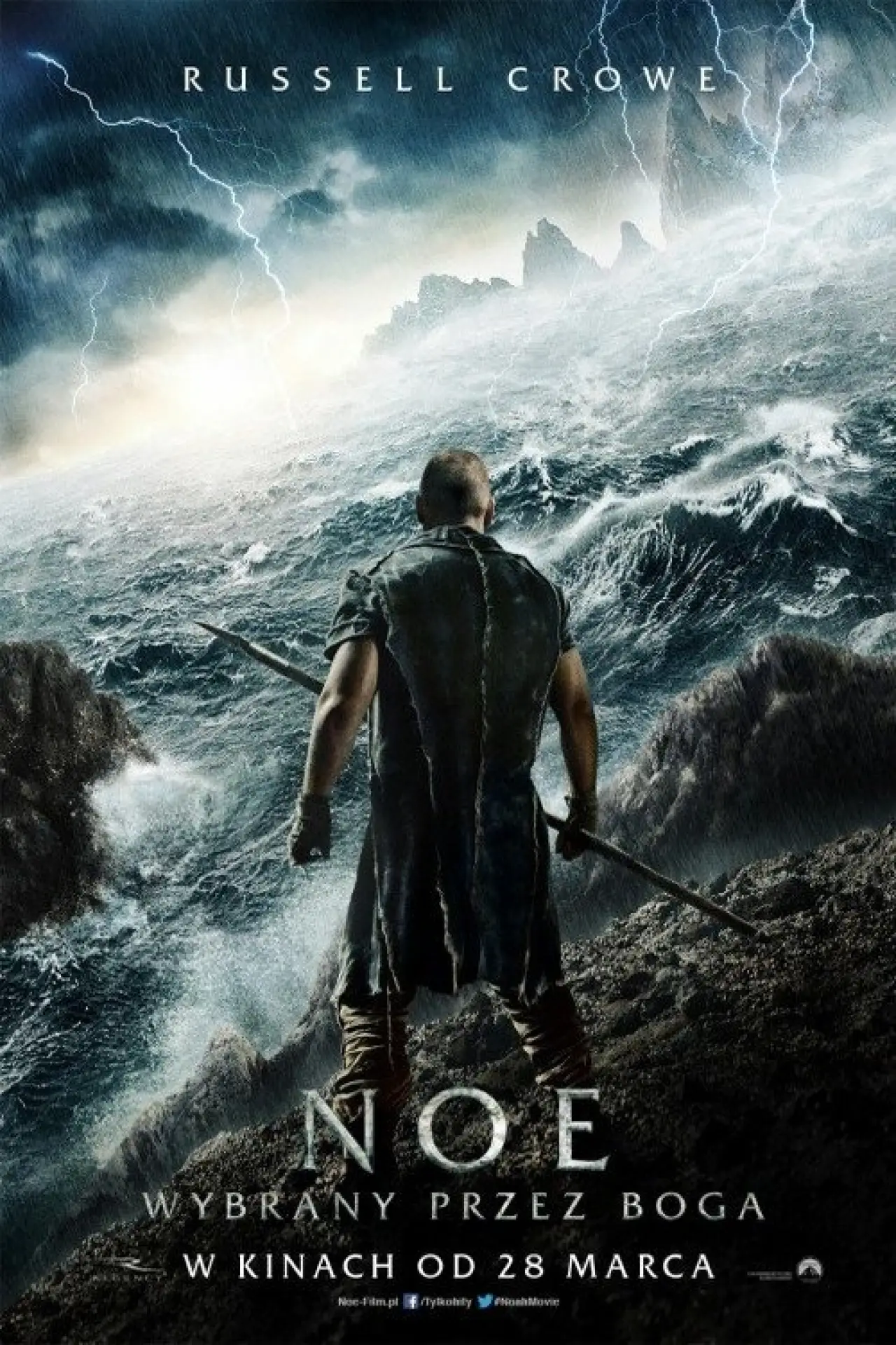 Plakat filmowy "Noe: Wybrany przez Boga"