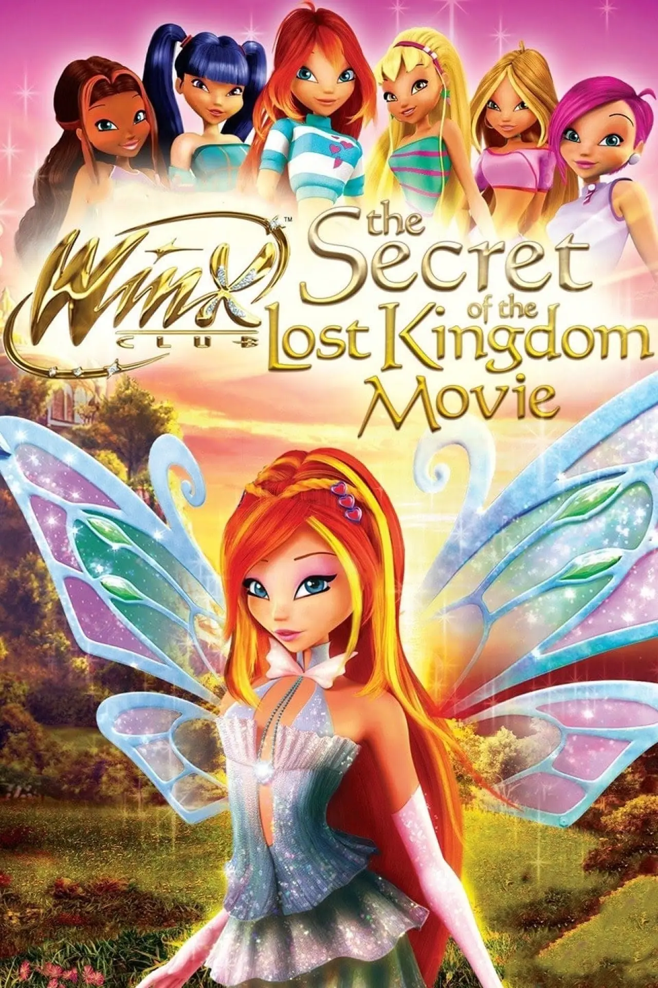 Plakat filmowy "Klub Winx: Tajemnica Zaginionego Królestwa"