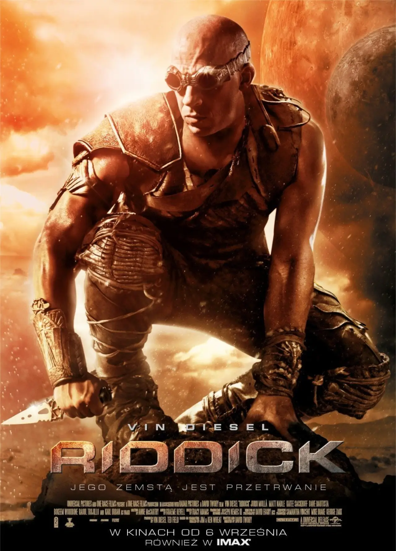 Plakat filmowy "Riddick"