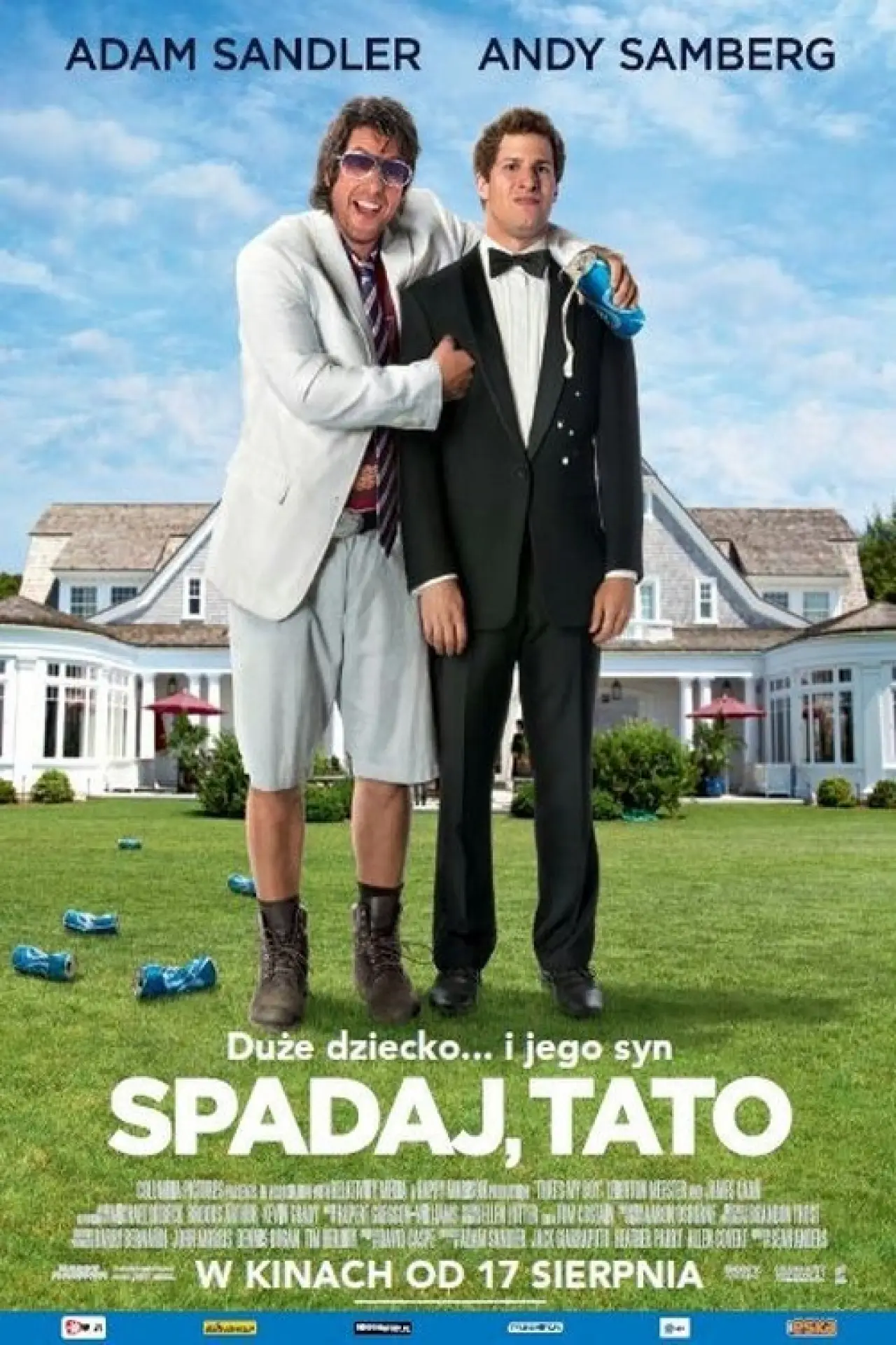 Plakat filmowy "Spadaj, tato"