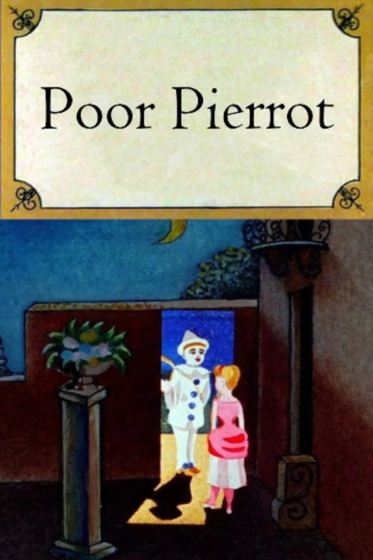 Plakat filmowy "Pauvre Pierrot"