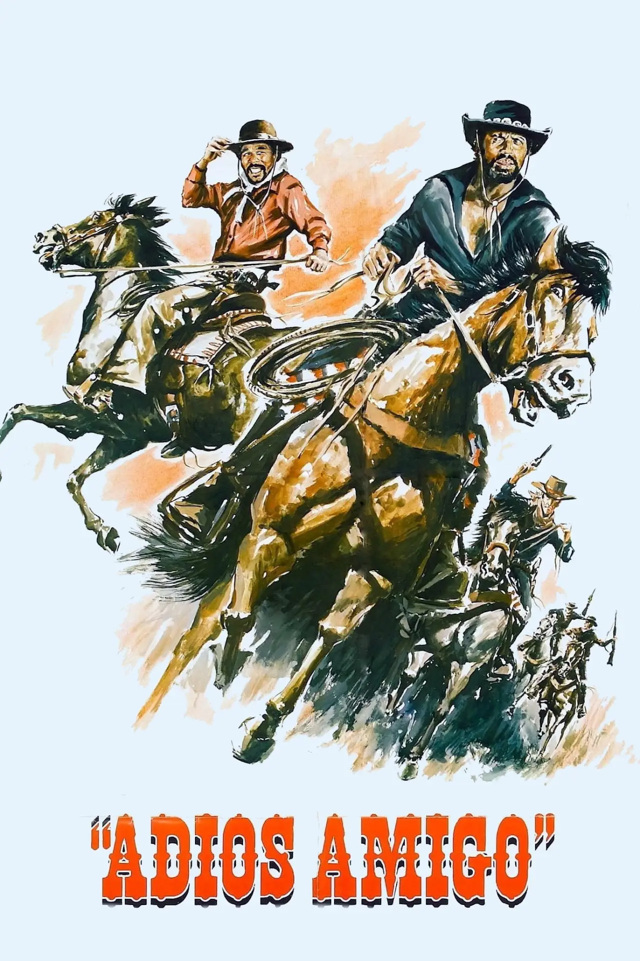 Plakat filmowy "Adiós Amigo"